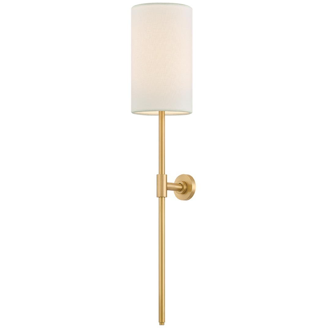 Olivia 1 Light 3.5 inch Aged Brass Rechargeable Wall Sconce Wall Light
