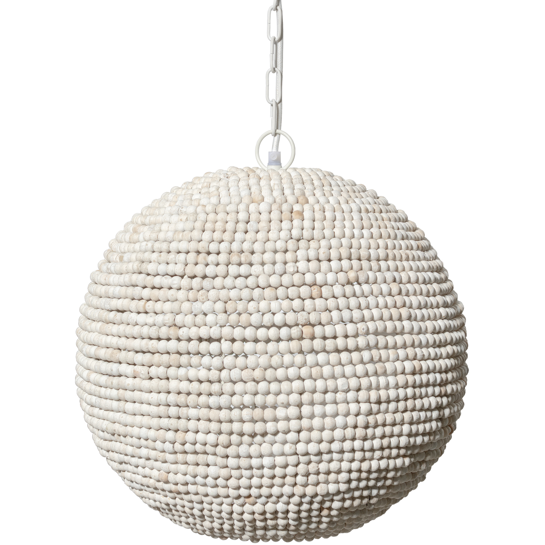 Theta 15.5 inch White Washed Pendant Light Ceiling Light