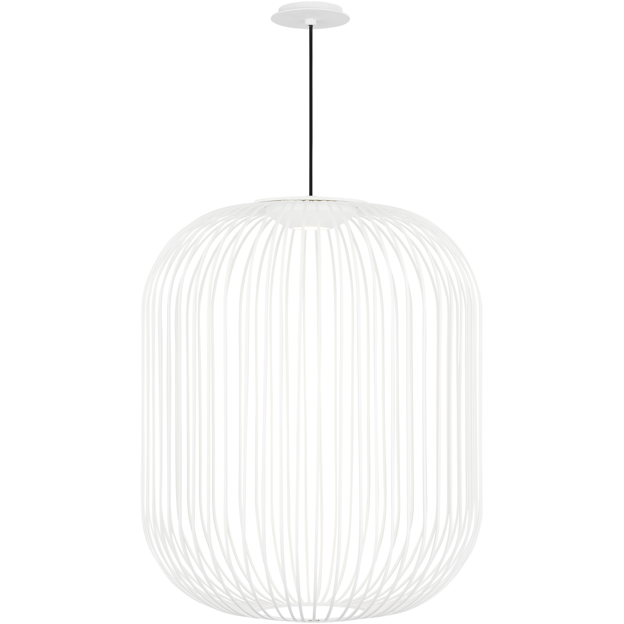 Sean Lavin Kai LED 22.5 inch Matte White Pendant Ceiling Light, Integrated LED