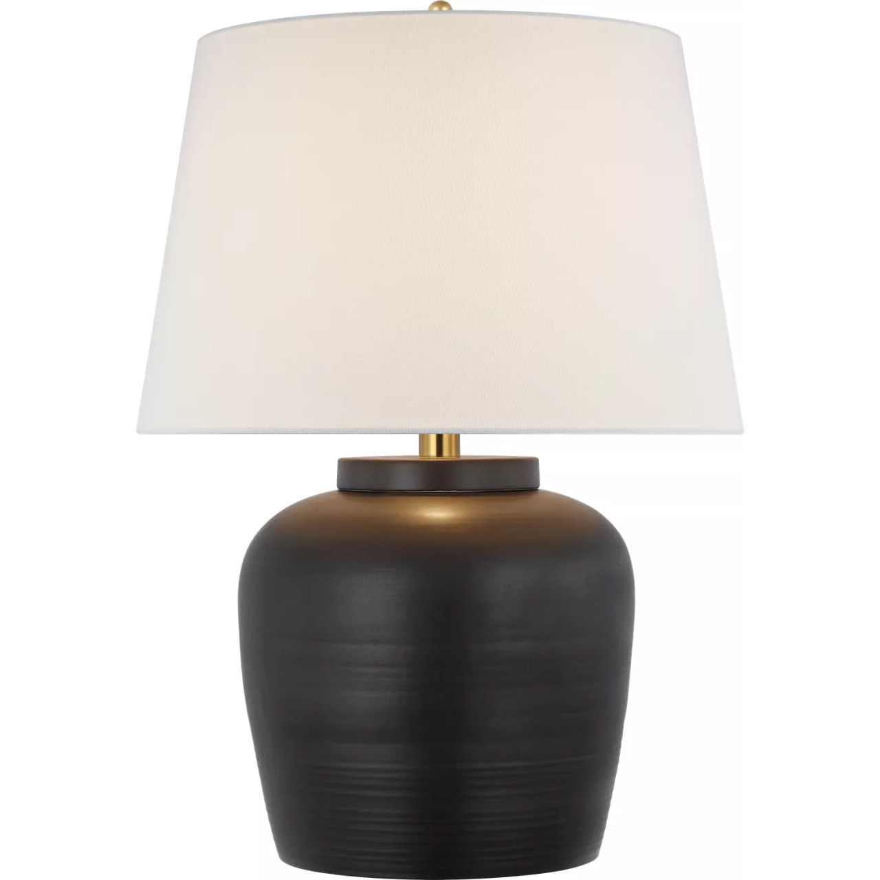Marie Flanigan Nora 28 inch 15 watt Matte Black Table Lamp Portable Light, Medium