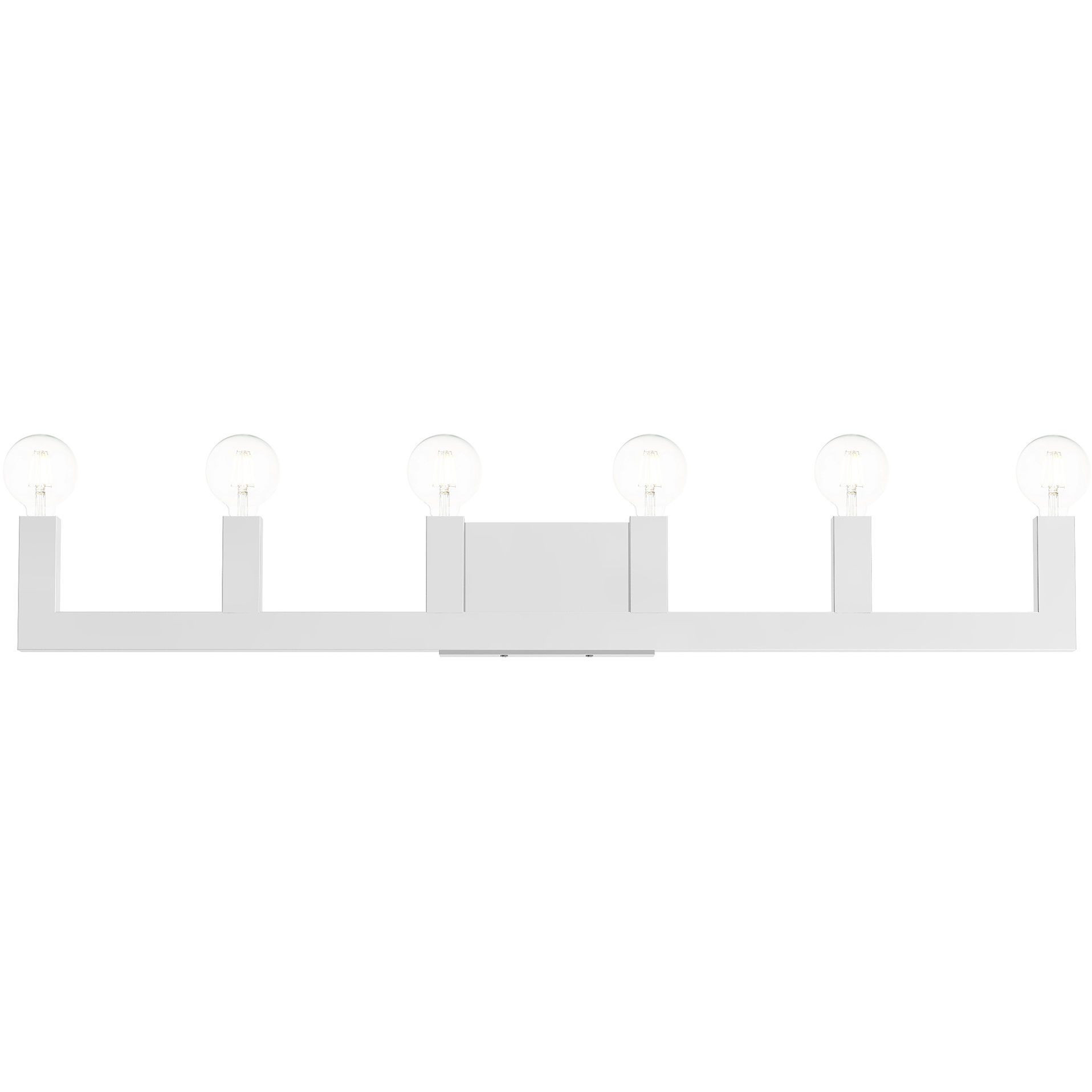 Solna 6 Light 43.5 inch Polished Chrome Vanity Sconce Wall Light