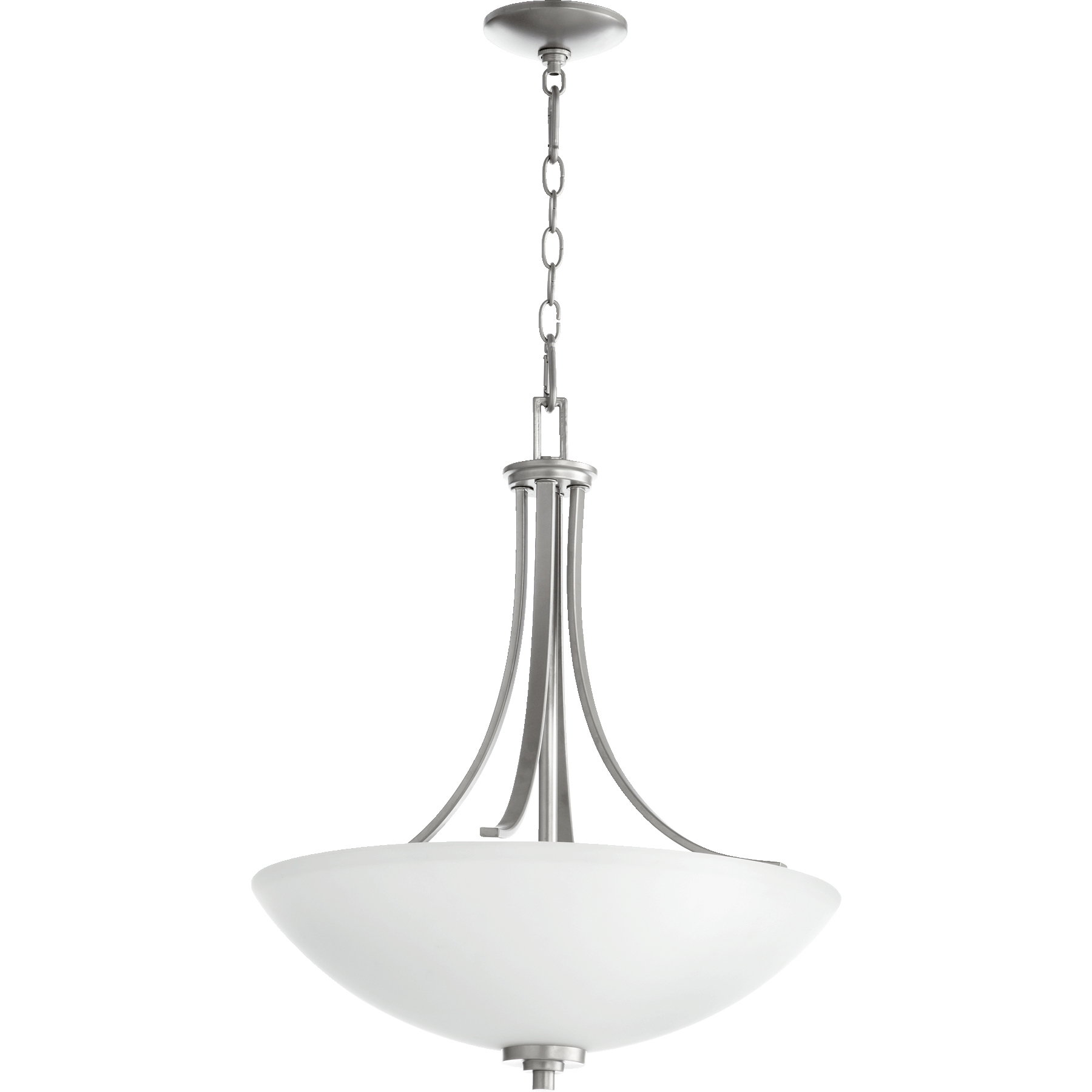 Reyes 4 Light 19.5 inch Classic Nickel Pendant Ceiling Light