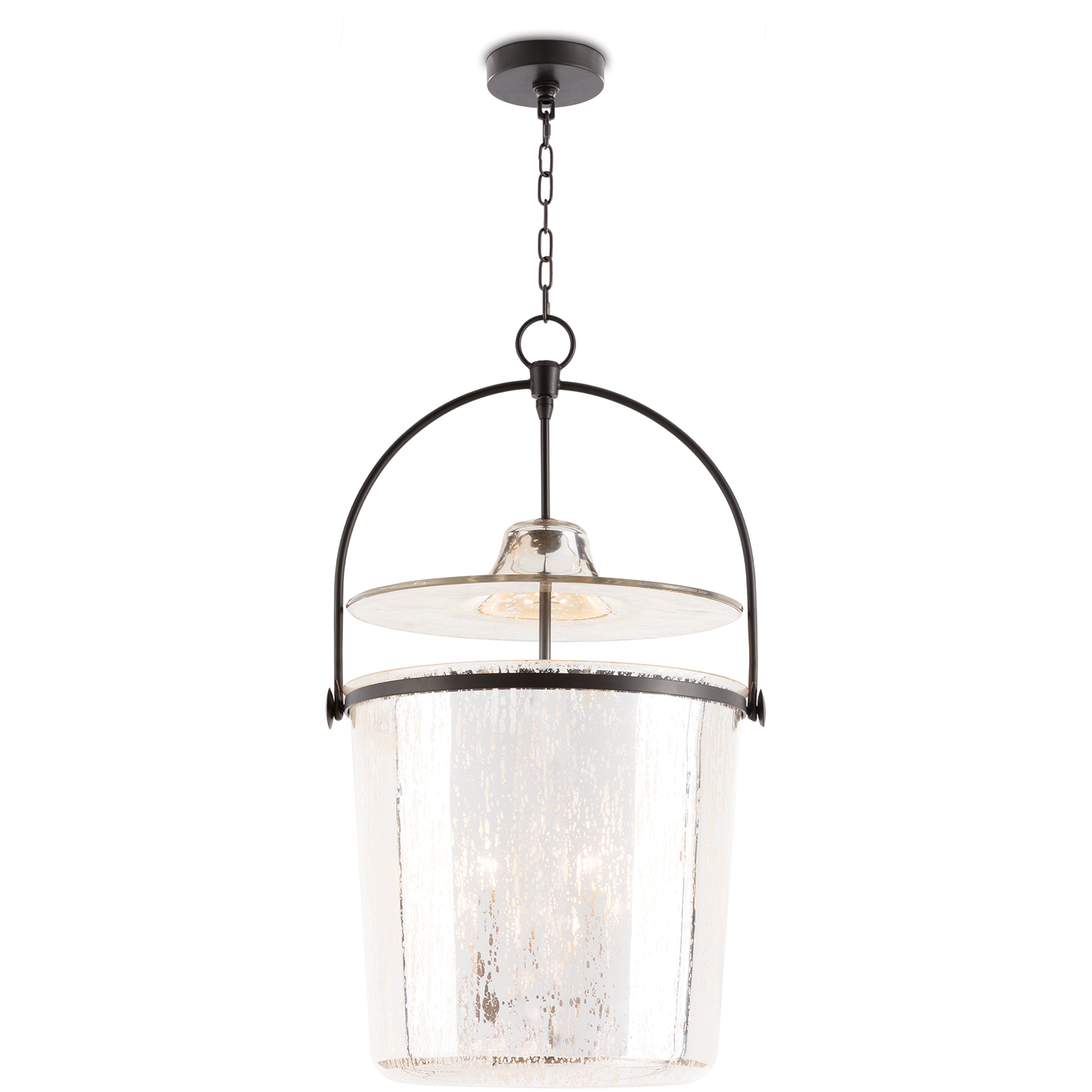 Emerson 4 Light 18.25 inch Oil Rubbed Bronze Bell Jar Pendant Ceiling Light, Large