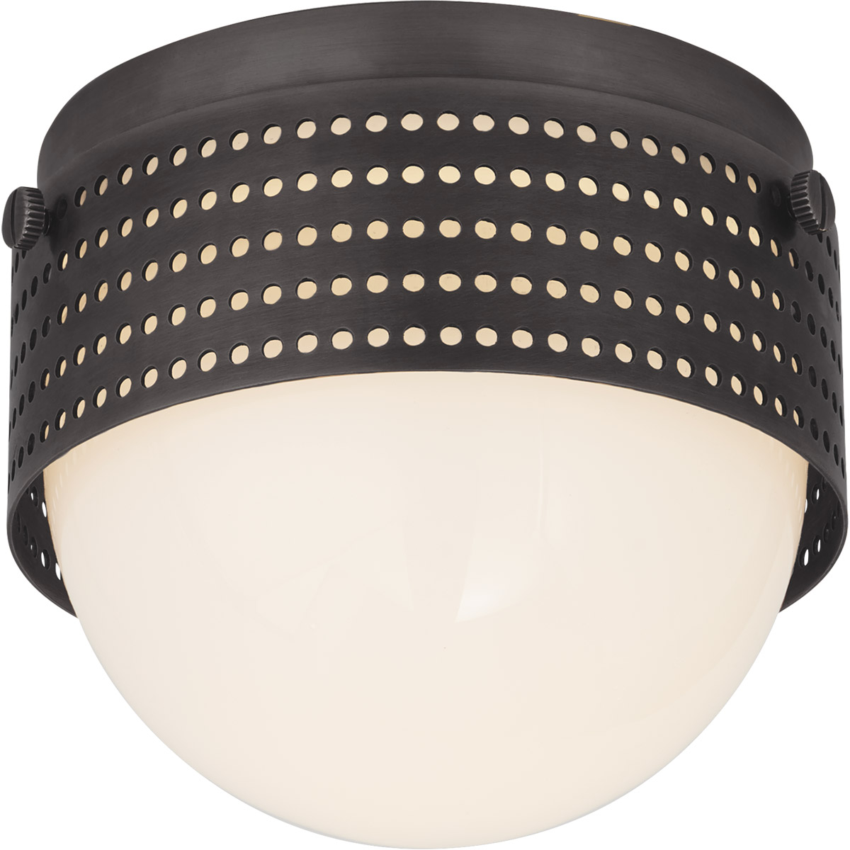 Kelly Wearstler Precision LED 4.75 inch Bronze Flush Mount Ceiling Light