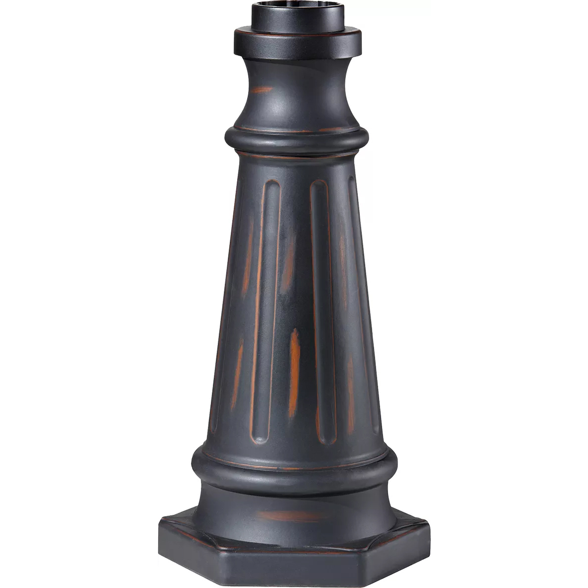 Outdoor Post Base 19.5 inch Espresso Outdoor Post Base