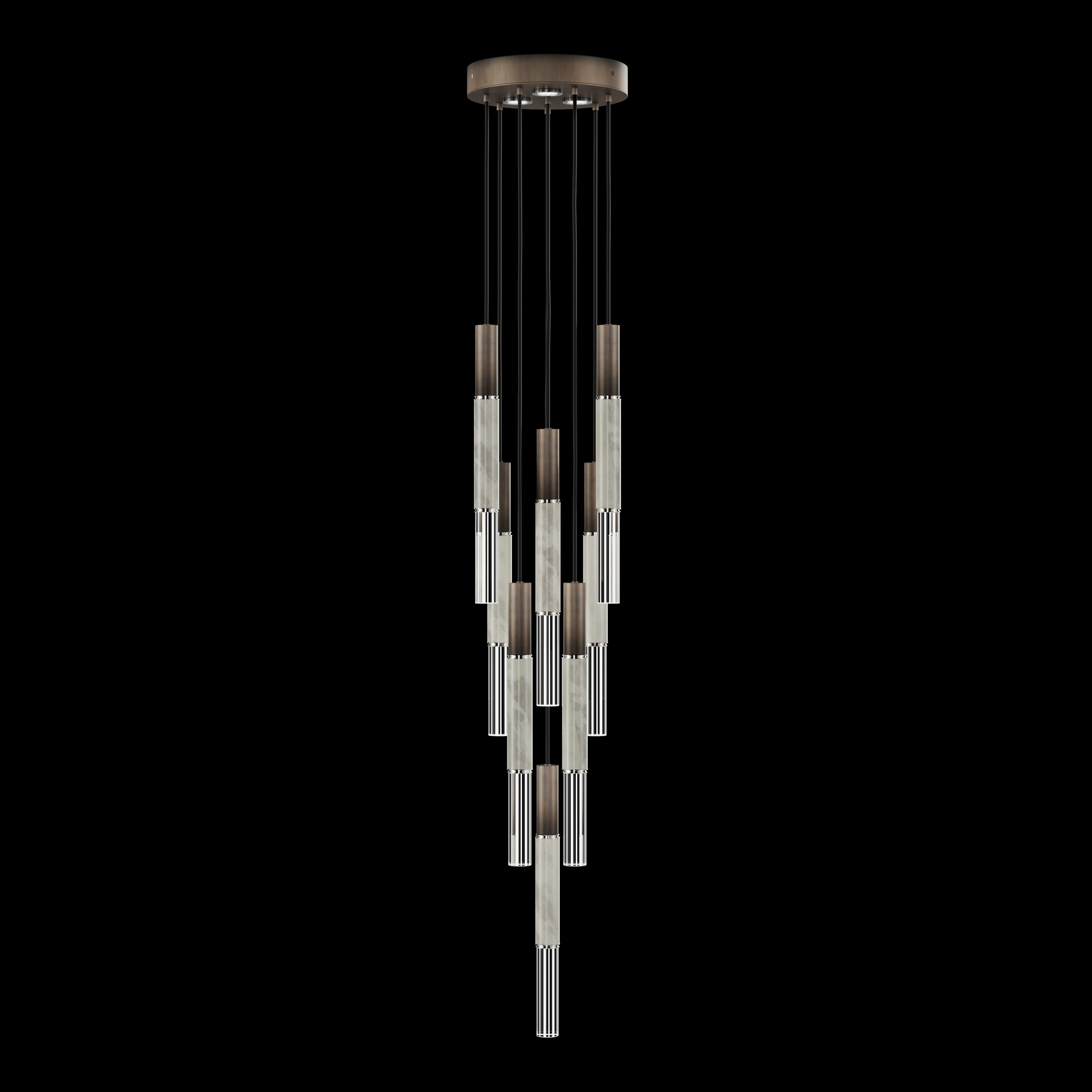 Antonia 11 Light 16 inch Bronze Pendant Ceiling Light