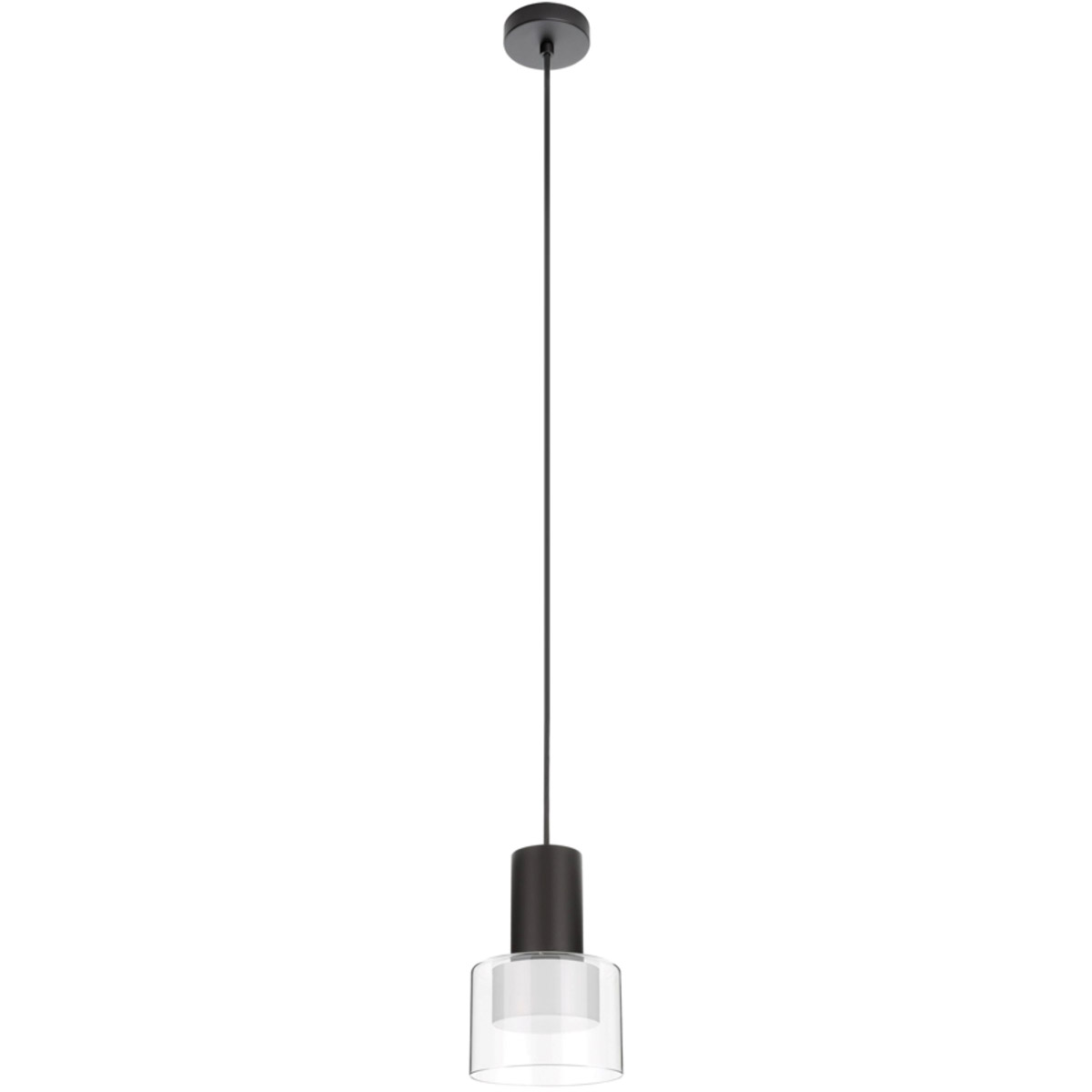 Molineros LED 5.5 inch Black Mini Pendant Ceiling Light