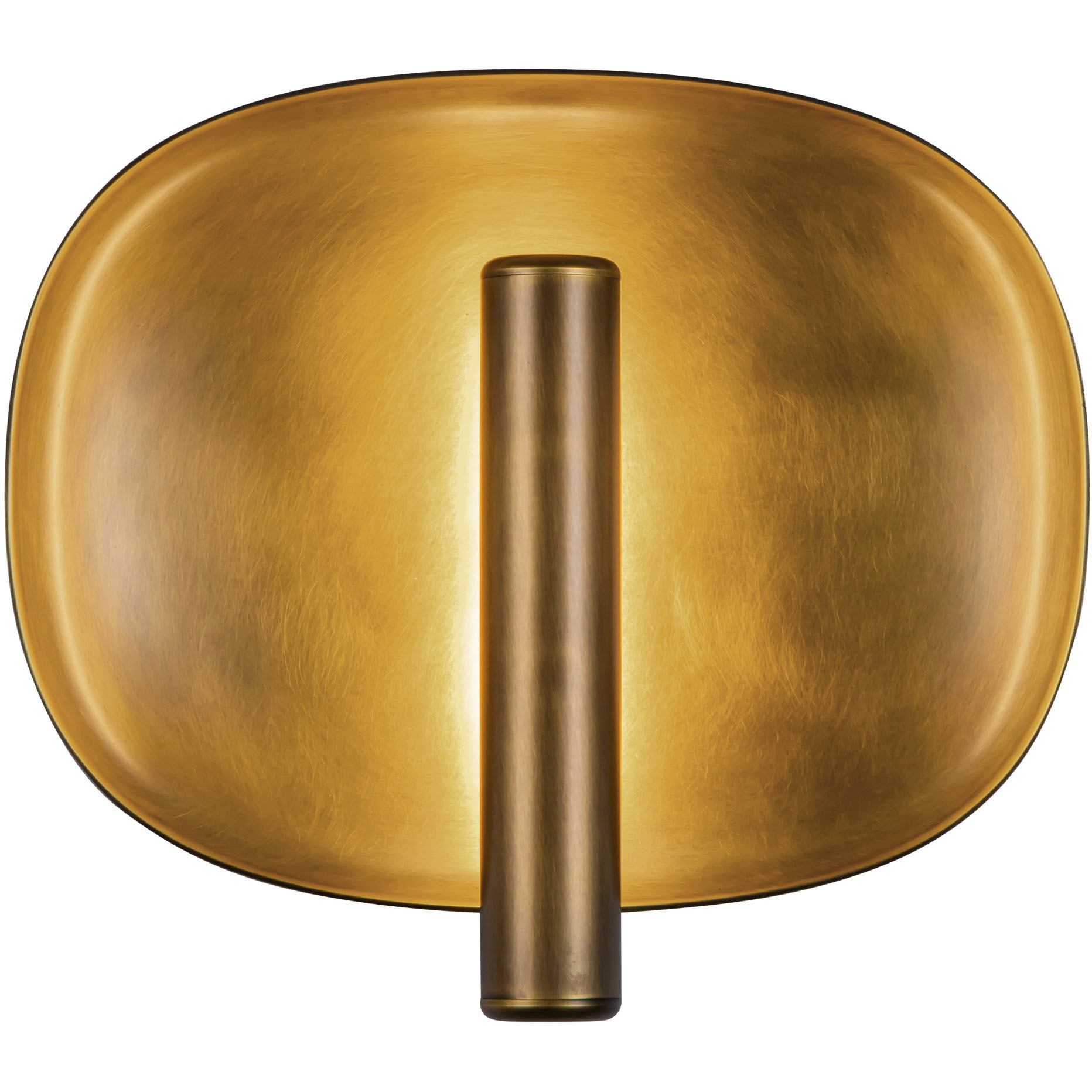 Lustre 9.25 inch Vintage Brass ADA Wall Sconce Wall Light