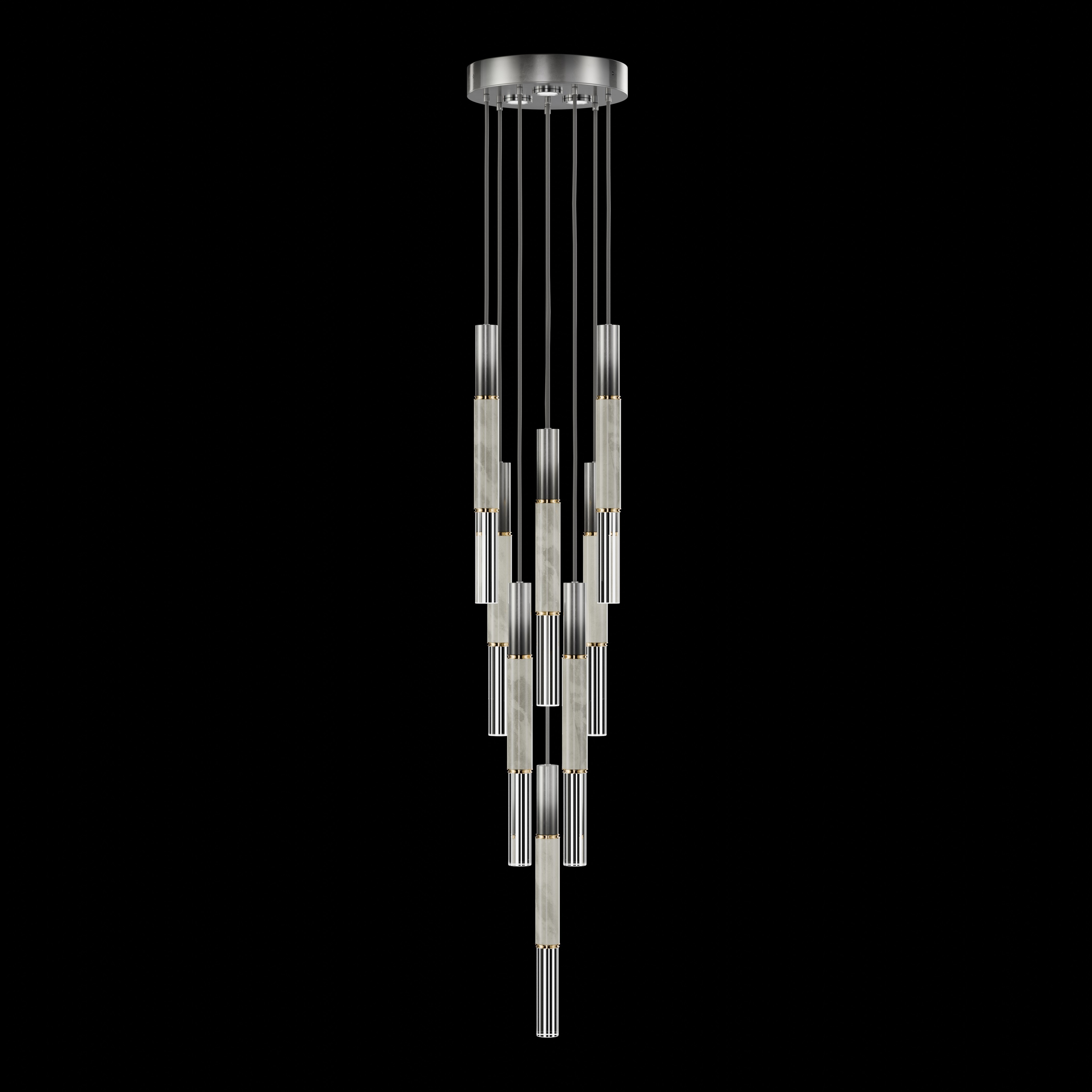 Antonia 11 Light 16 inch Silver Pendant Ceiling Light