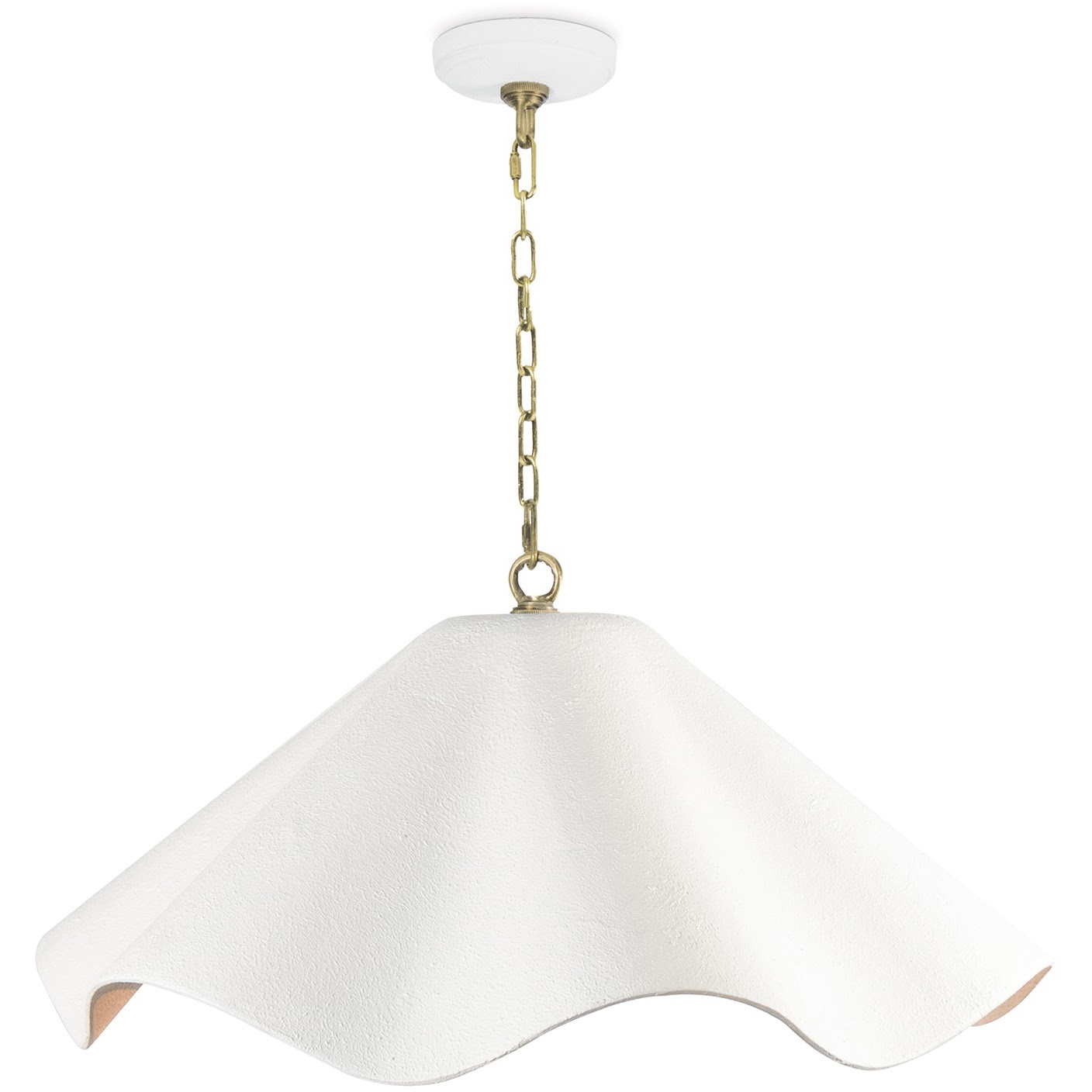 Marisol 3 Light 25 inch White Pendant Ceiling Light, Large