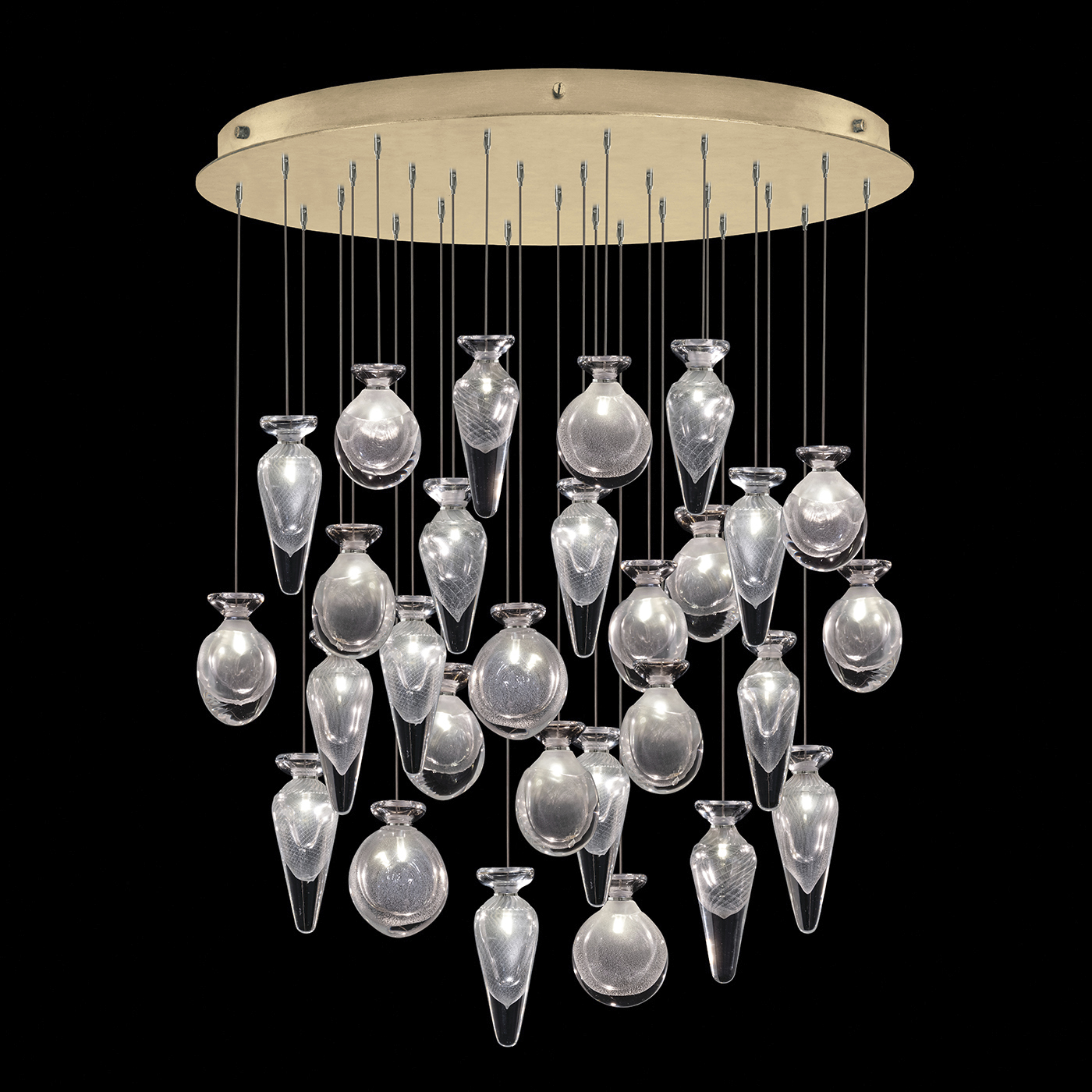Essence 28 Light 32 inch Gold Pendant Ceiling Light