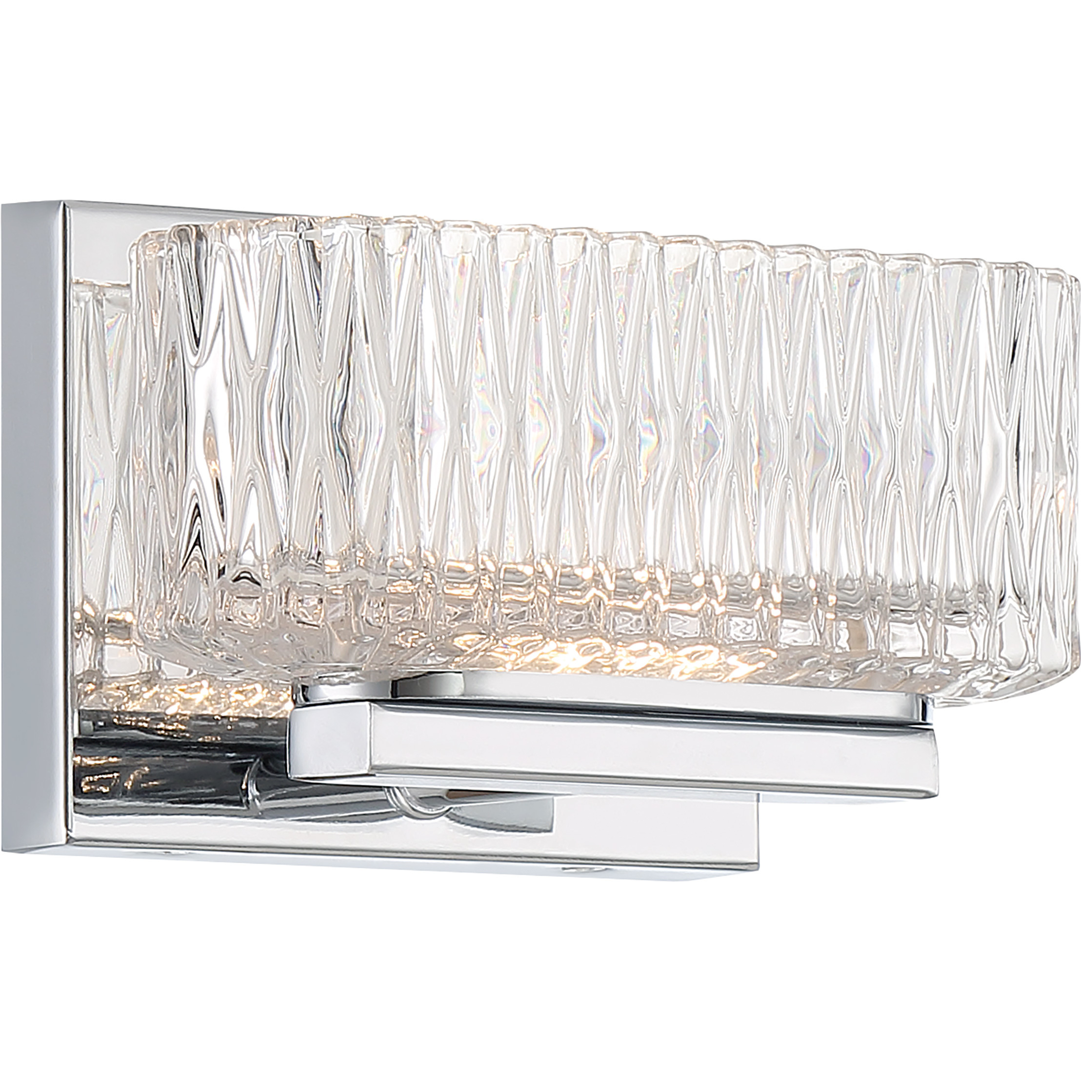 Sparren LED 7.5 inch Chrome Bath Light Wall Light