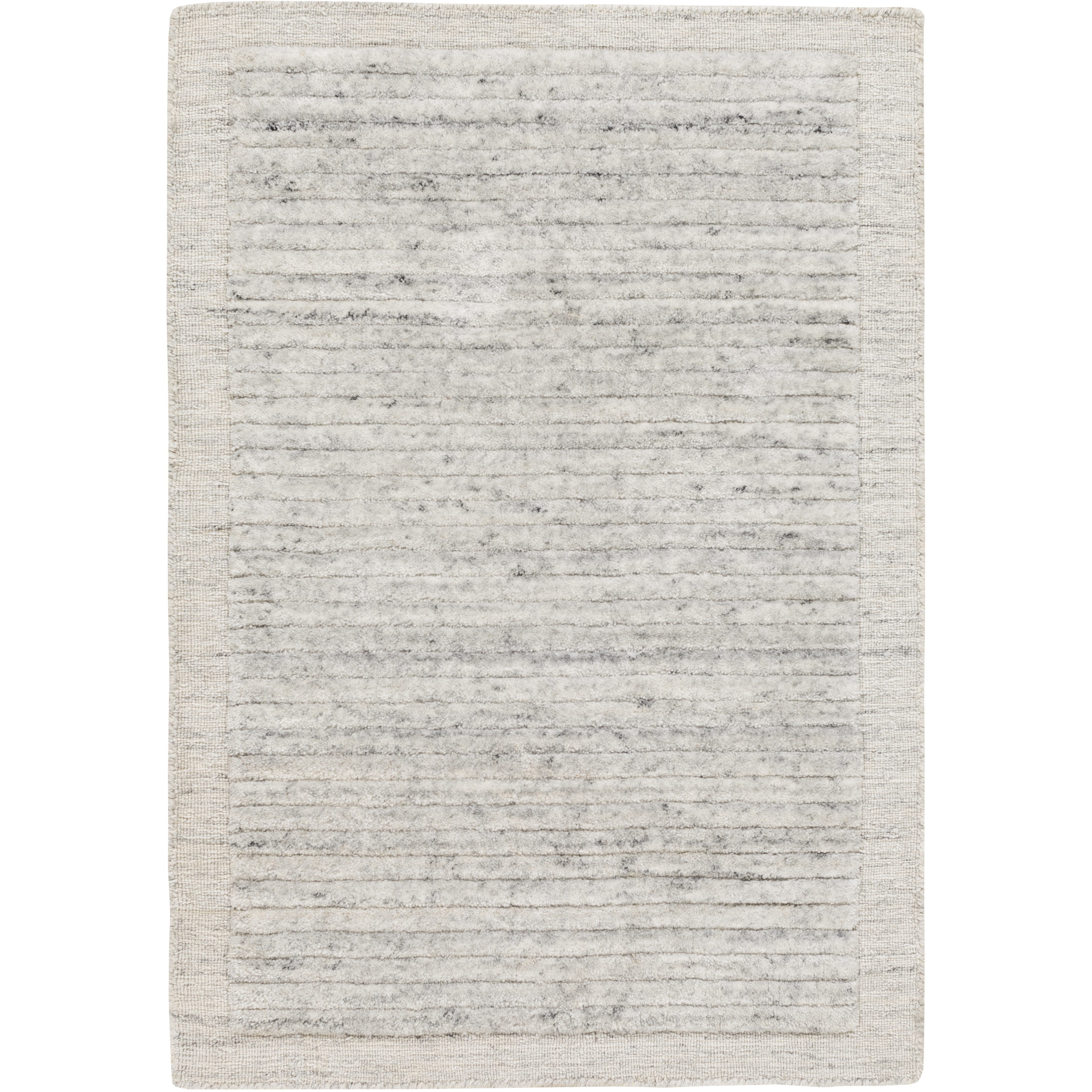 Yasmin 90 X 60 inch Gray Rug, Rectangle