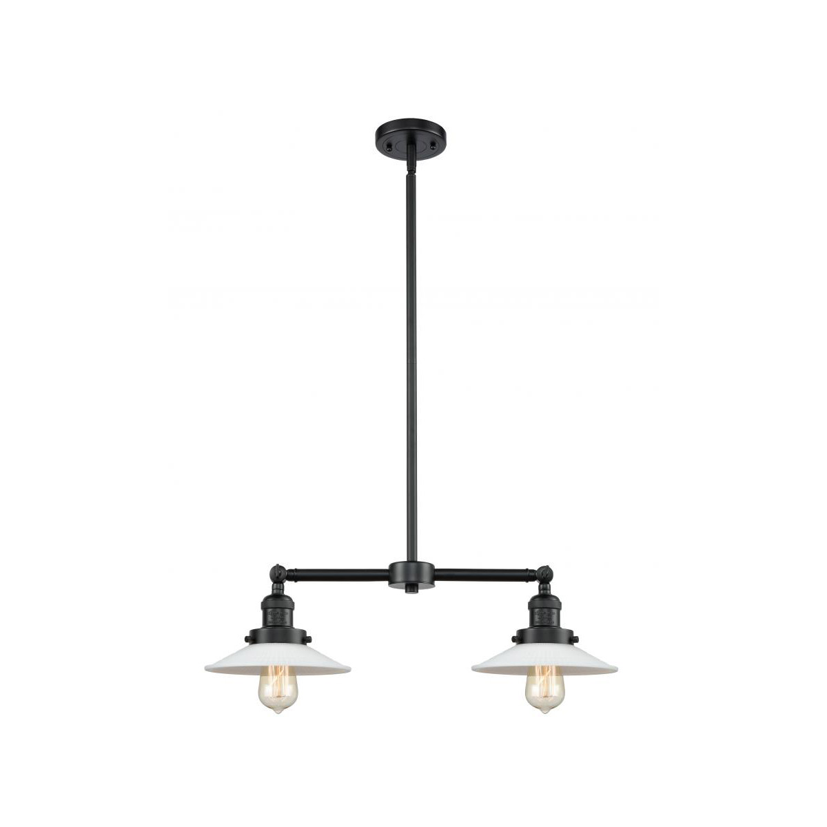 Franklin Restoration Halophane LED 21 inch Oil Rubbed Bronze Chandelier Ceiling Light in White Halophane Glass, Franklin Restoration