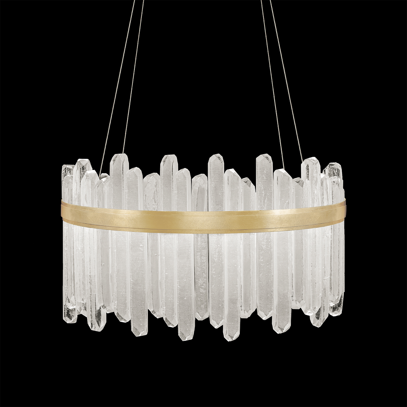 Lior LED 30.5 inch Gold Pendant Ceiling Light