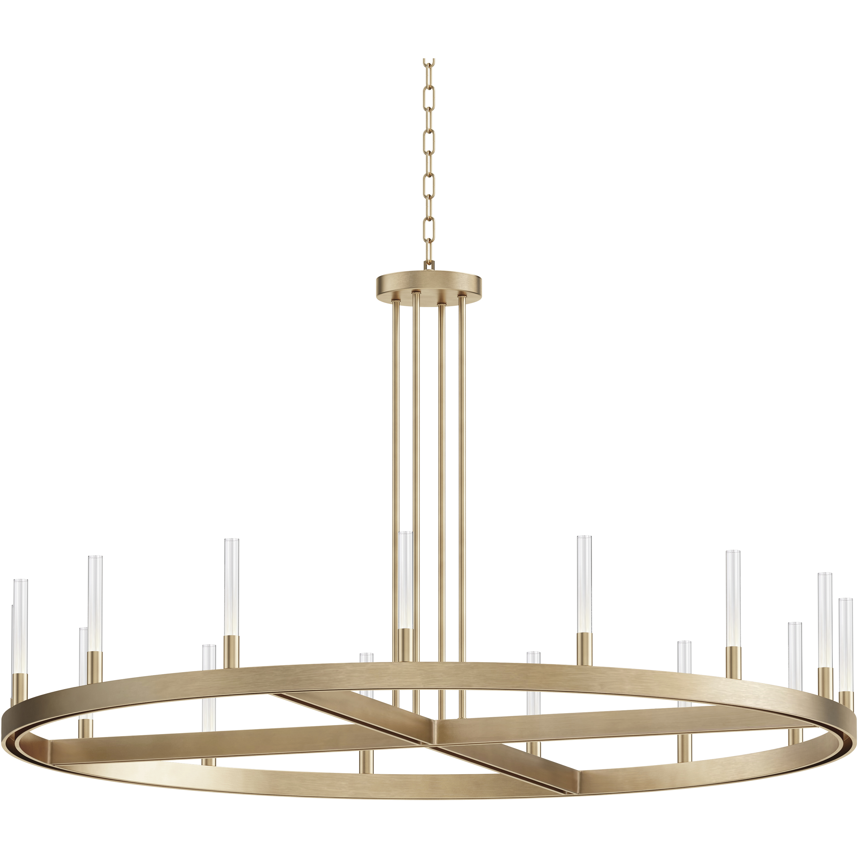Ovation LED 47 inch Gold Chandelier Ceiling Light