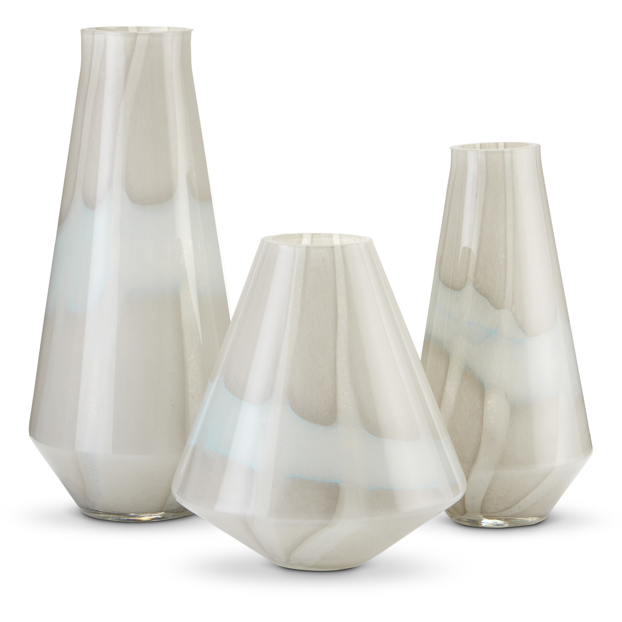Floating Cloud 11 X 10.38 inch Vases, Set of 3