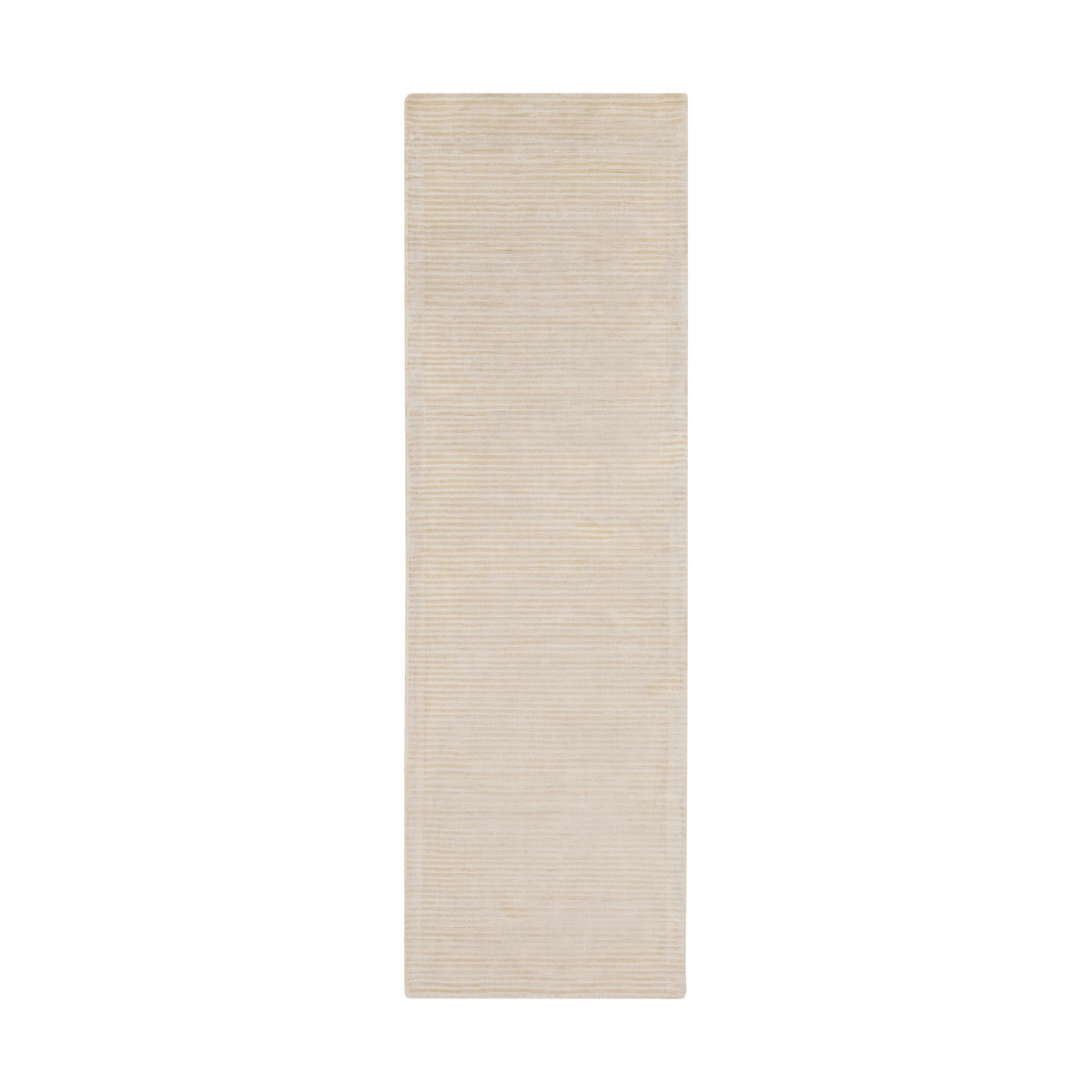 Graphite 96 X 30 inch Cream Rugs, Viscose