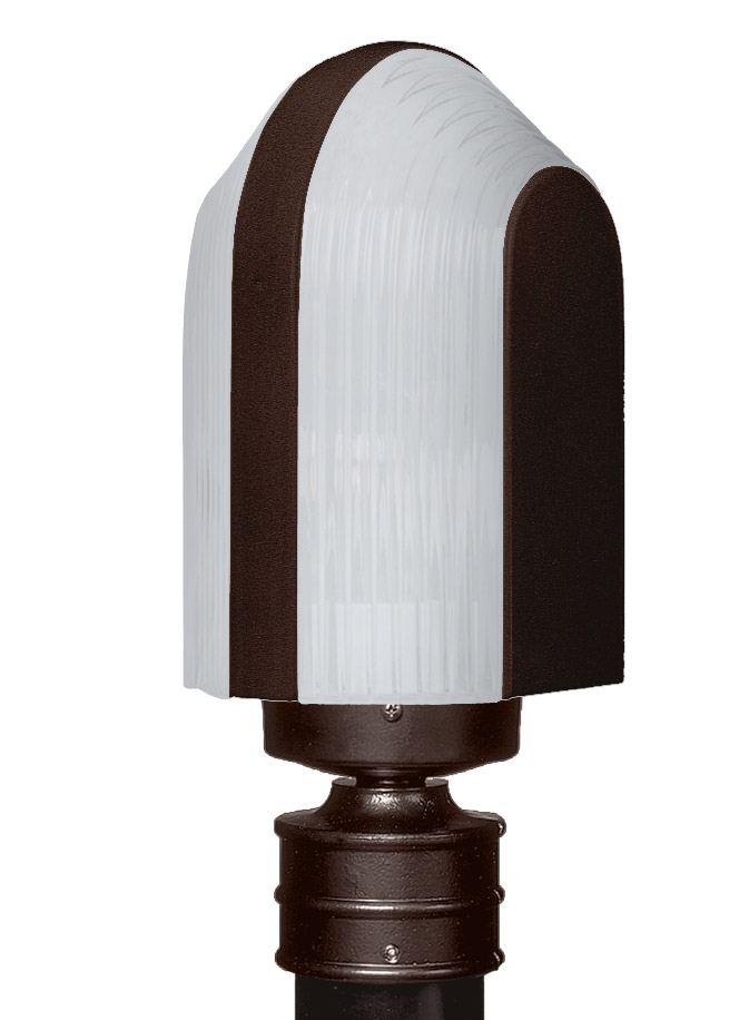 3139 Series 1 Light 14 inch Bronze Outdoor Post Mount, Costaluz