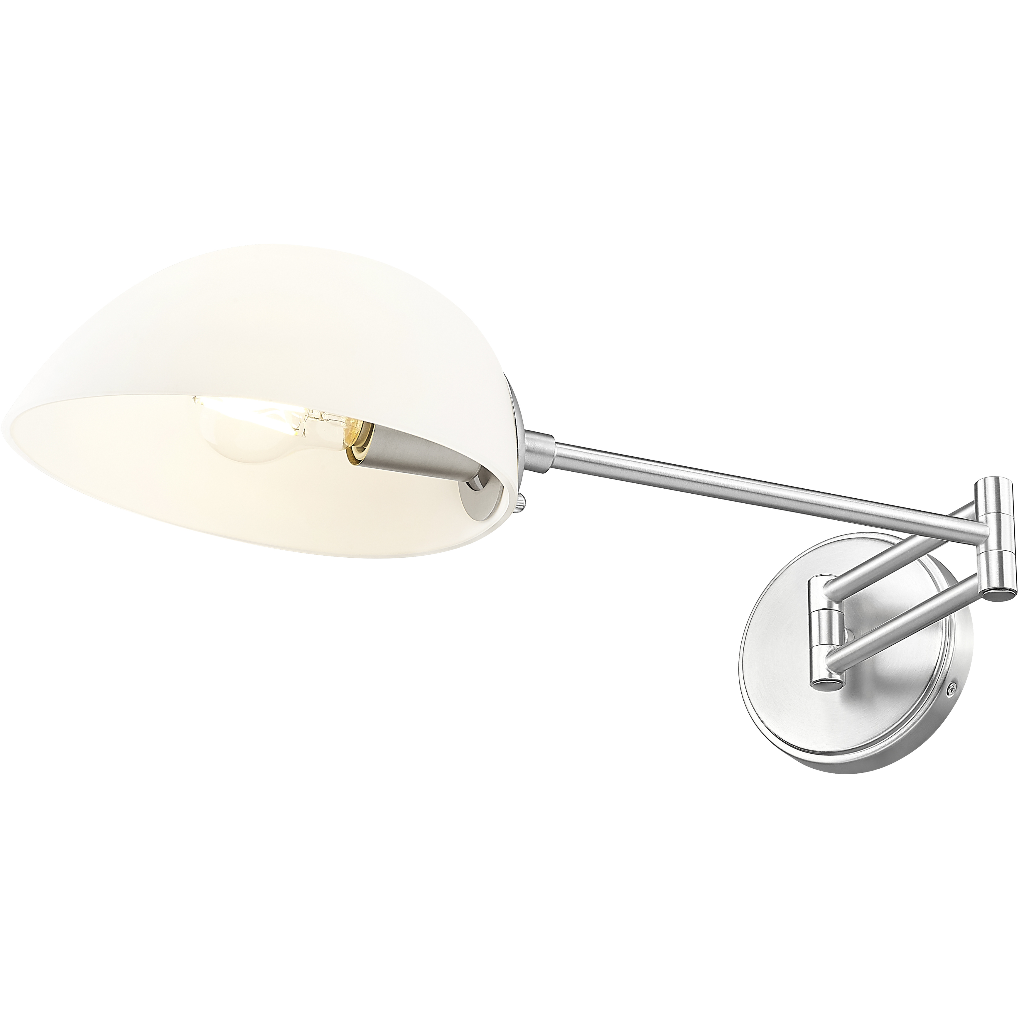 Breton 1 Light 28 inch Brushed Nickel Wall Sconce Wall Light
