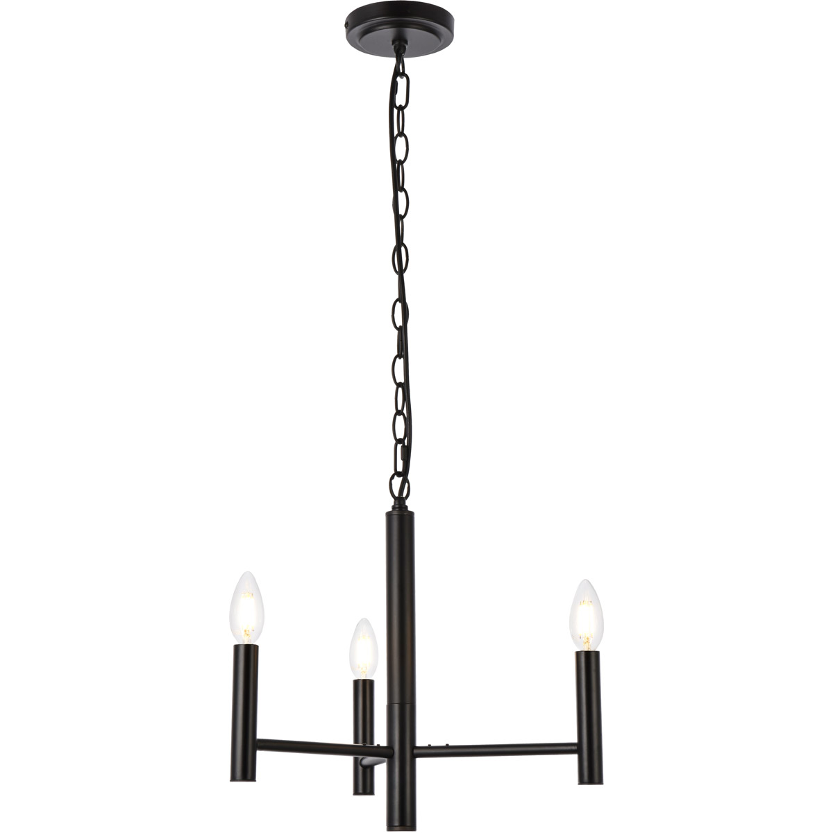 Carmella 3 Light 17 inch Black Pendant Ceiling Light