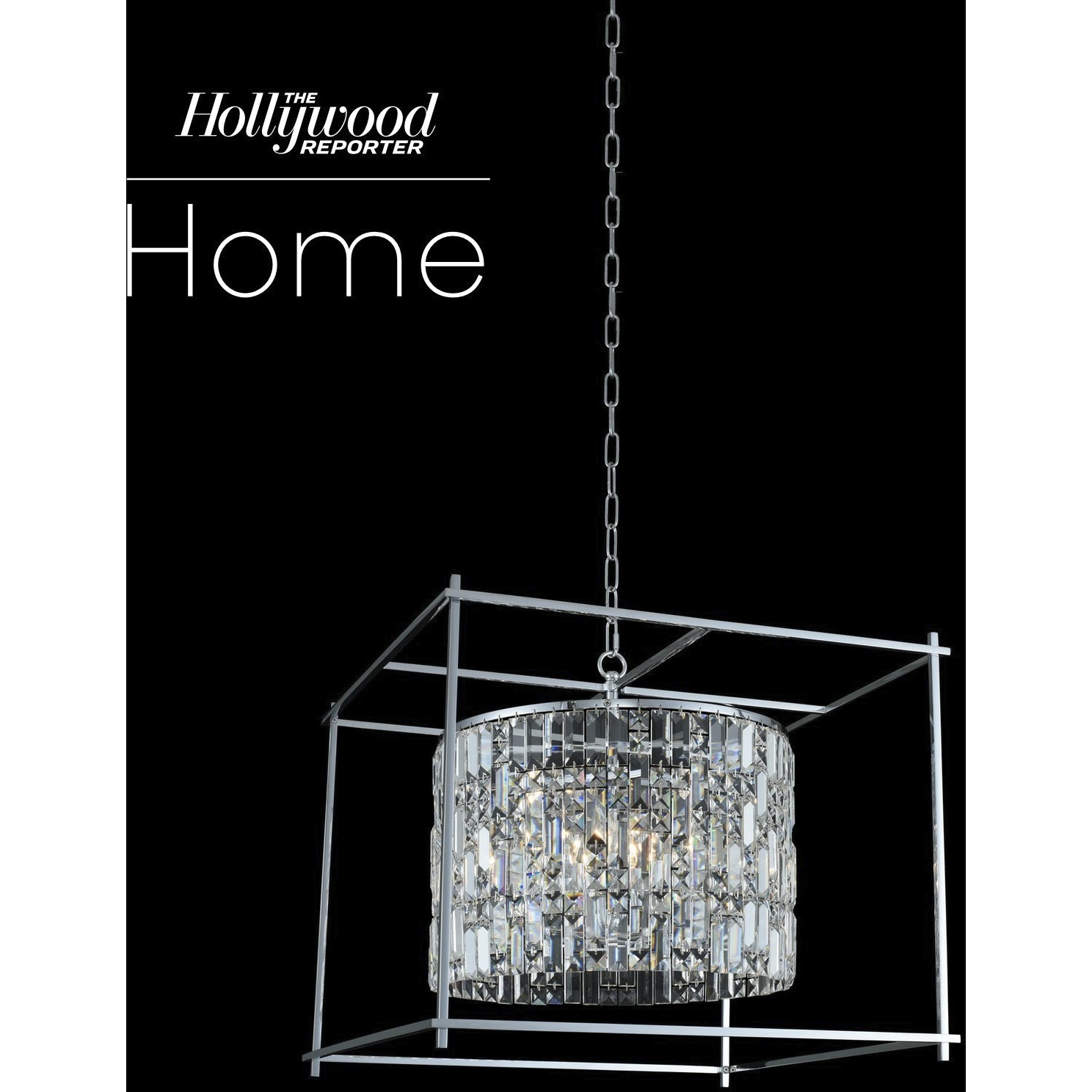 Joni 8 Light 34 inch Chrome Pendant Ceiling Light