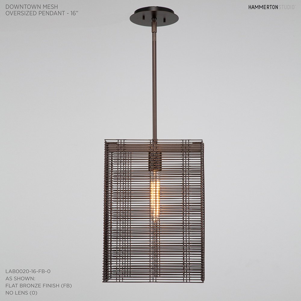 Downtown Mesh 1 Light 11.6 inch Beige Silver Pendant Ceiling Light in Exposed Bulb, Metallic Beige Silver, E26 Incandescent, Oversized