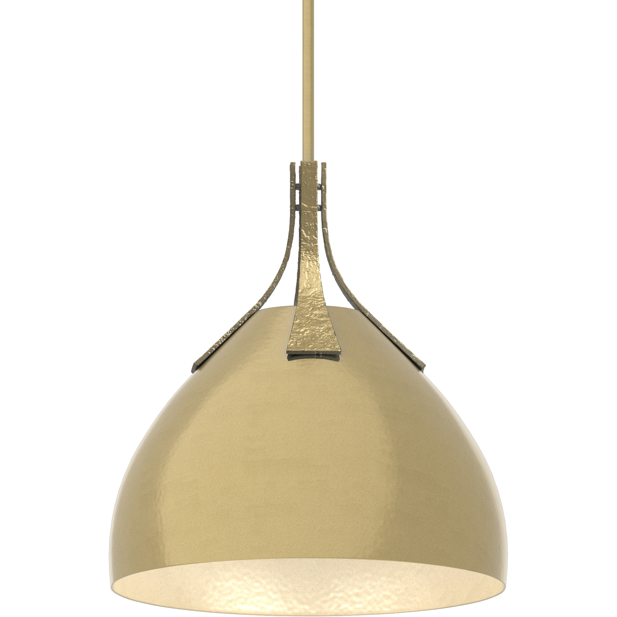 Summit 1 Light 12.8 inch Modern Brass and Modern Brass Pendant Ceiling Light