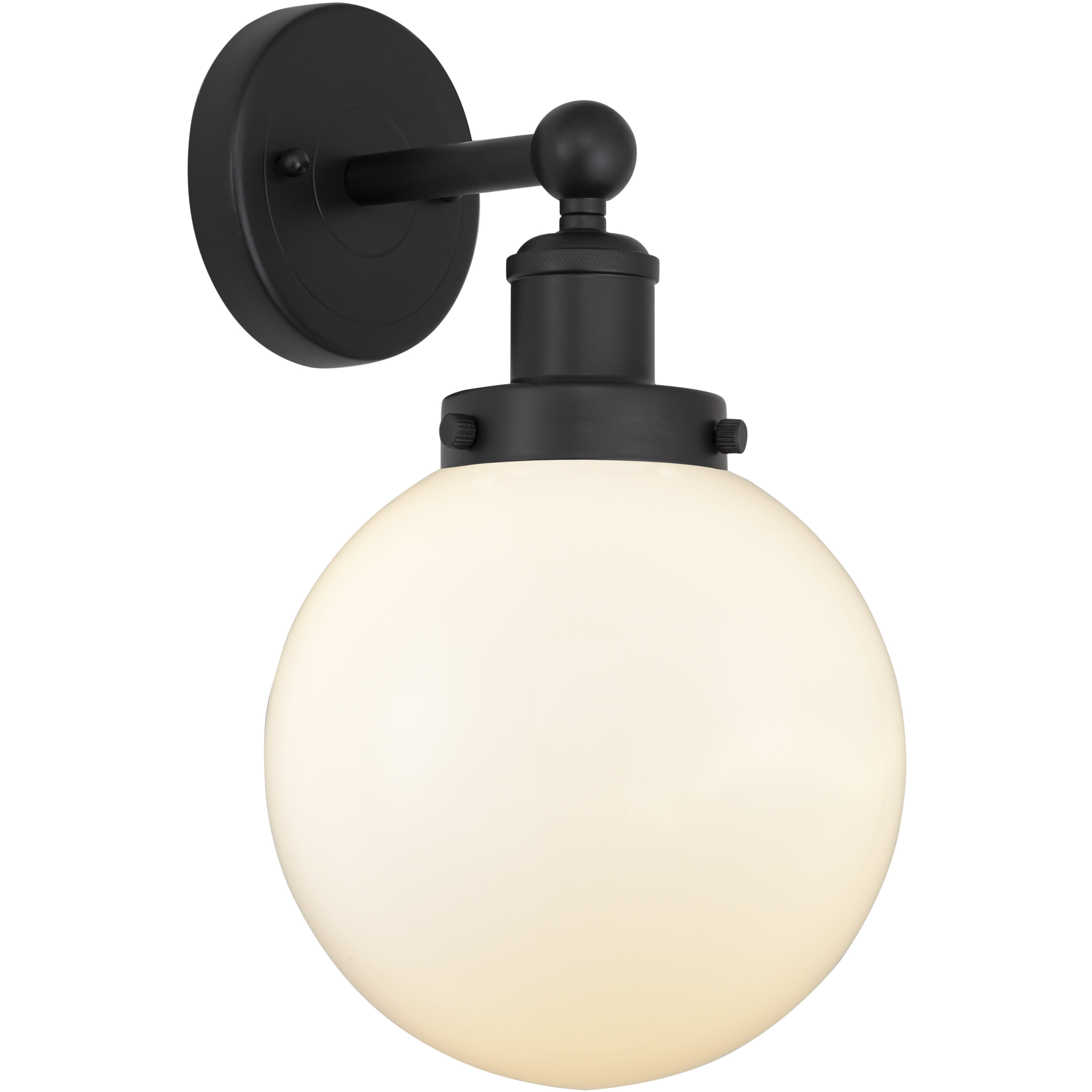 Beacon 1 Light 6.5 inch Matte Black Sconce Wall Light