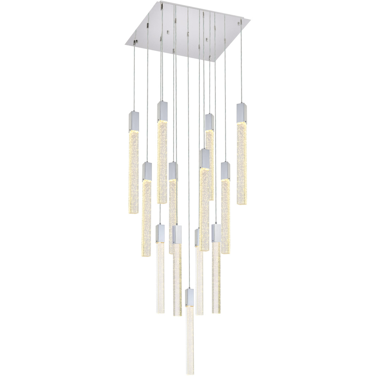 Weston 13 Light 26 inch Chrome Pendant Ceiling Light