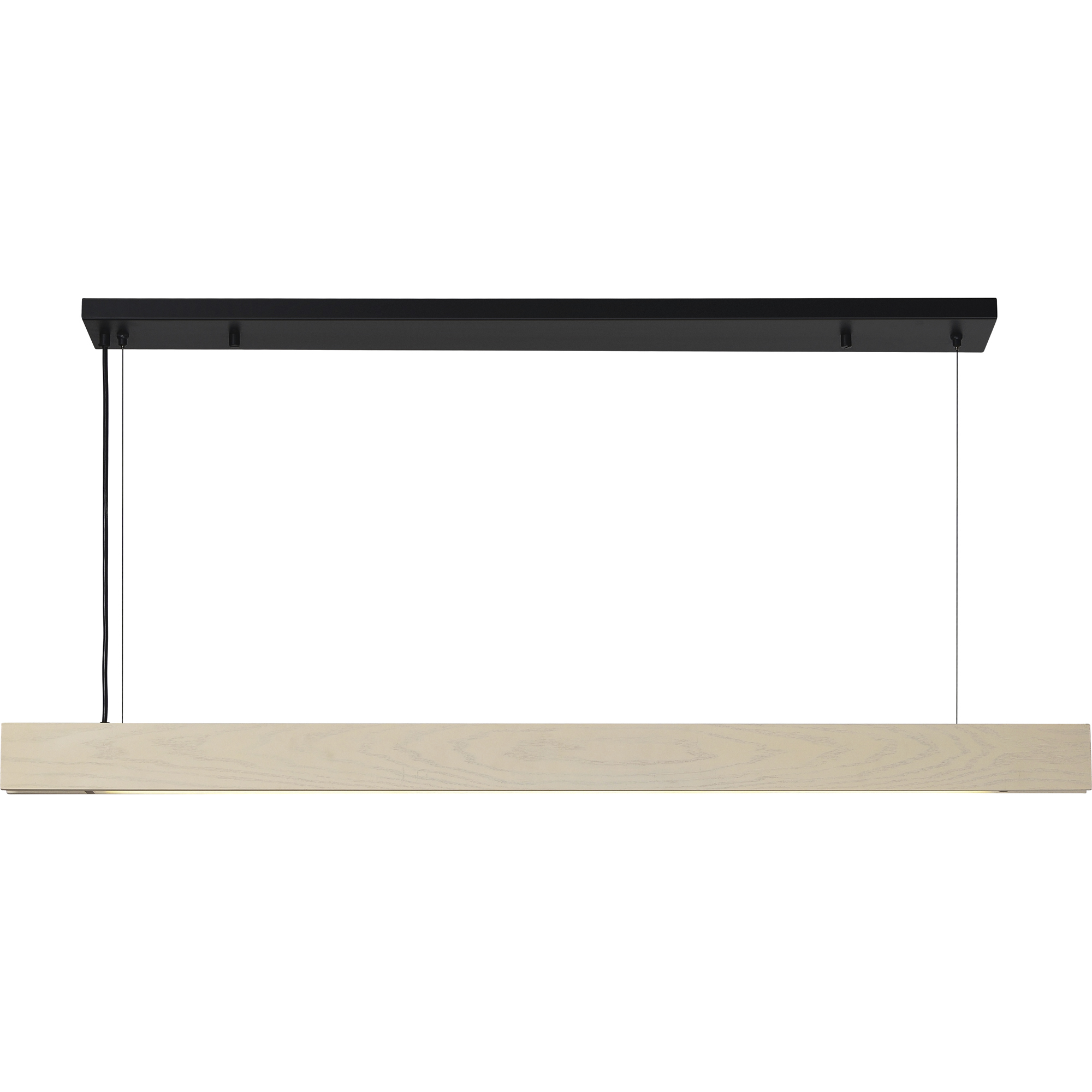 Talia 1 Light 48 inch Whitewash Linear Pendant Ceiling Light