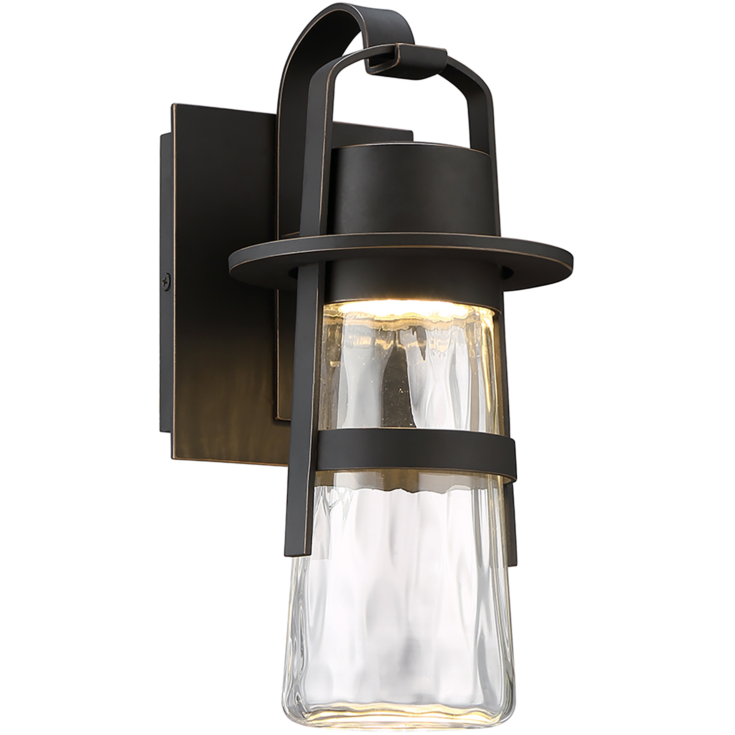 Balthus LED 14 inch Oil Rubbed Bronze Outdoor Wall Light in 14in.