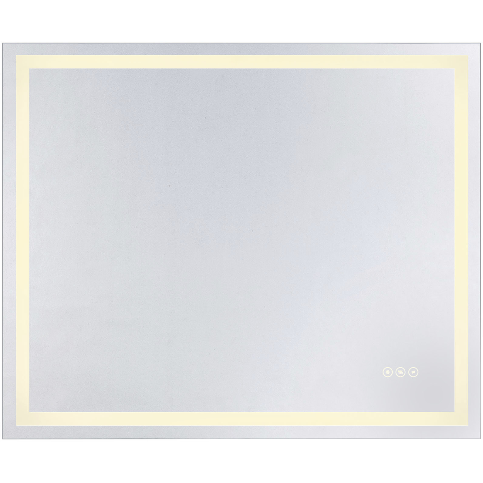 Beckett 36 X 30 inch Frost LED Mirror, Frontlit and Backlit