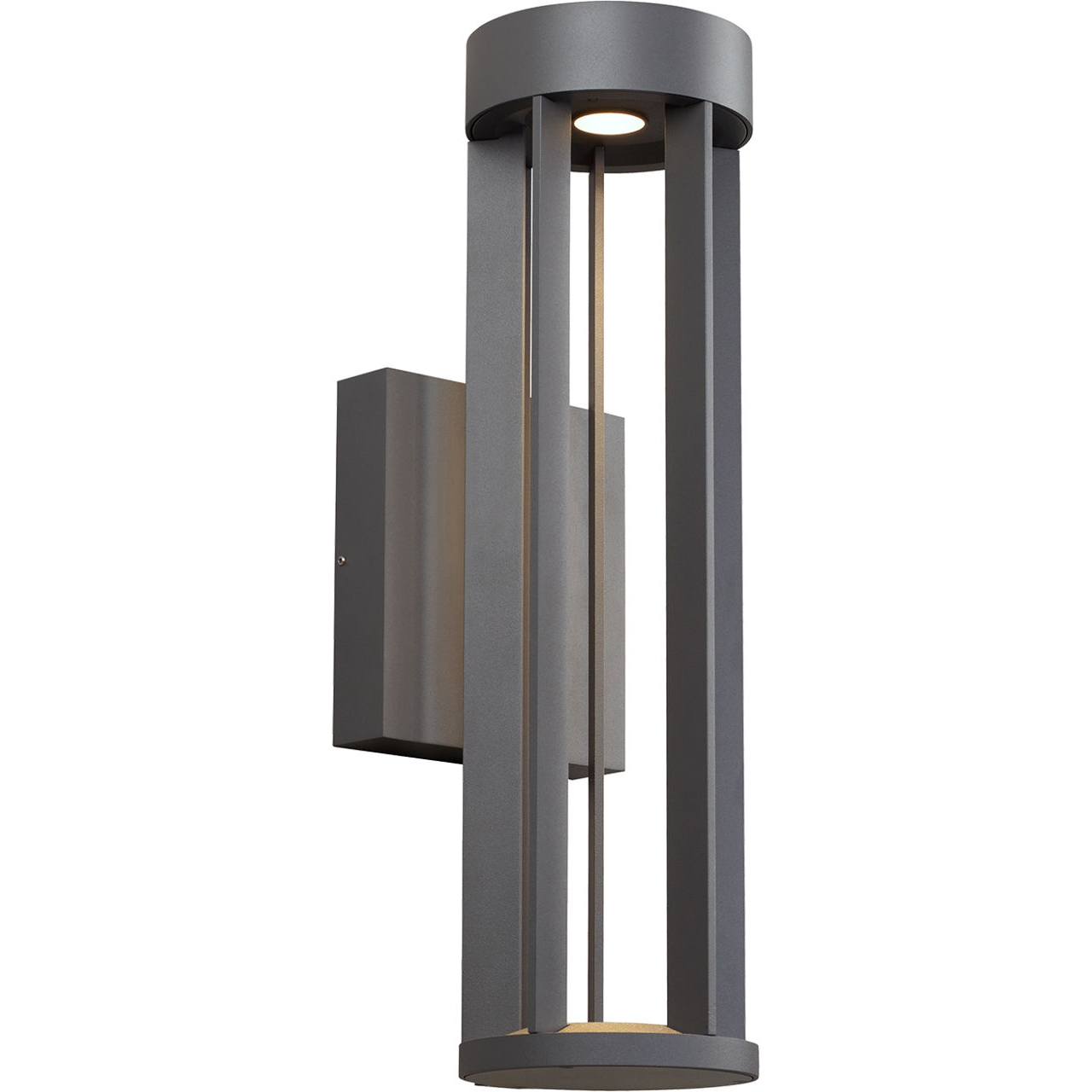 Sean Lavin Turbo LED 18 inch Charcoal Outdoor Wall Light in LED 80 CRI 4000K, Surge Protection, Integrated LED