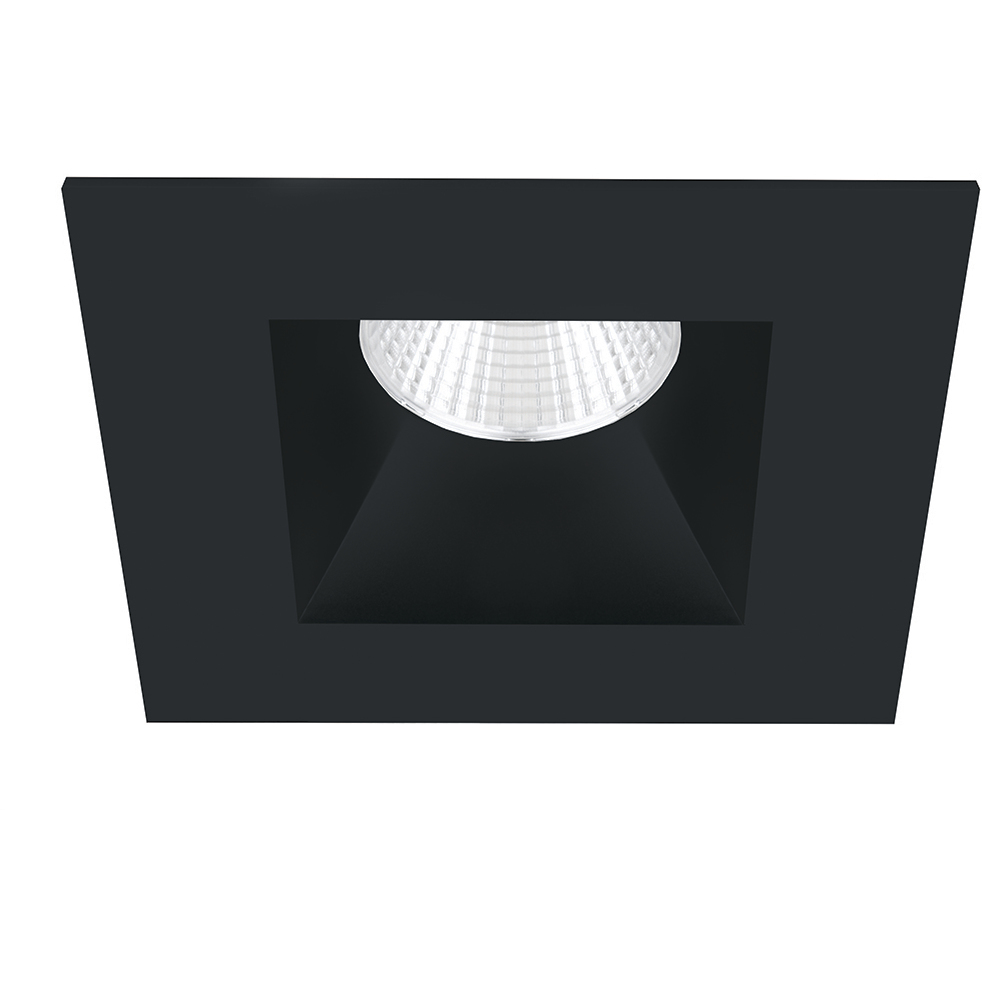 Ocularc Black Recessed Lighting in Spot, 2700K, Square