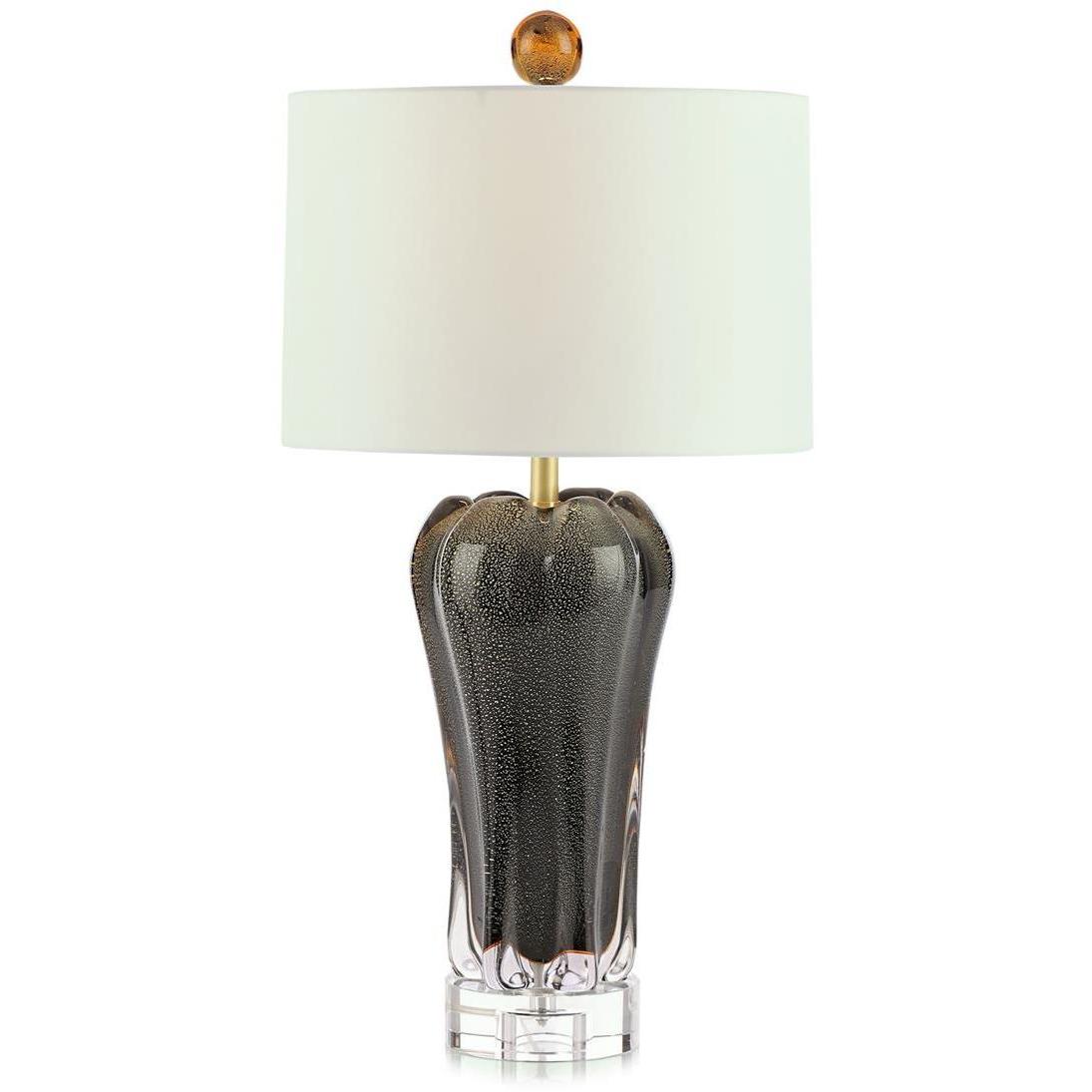 Billowing Glass 31 inch Table Lamp Portable Light