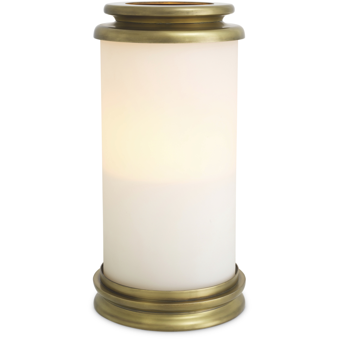 Carrington 20.67 inch Vintage Brass Hurricane Portable Light, Large