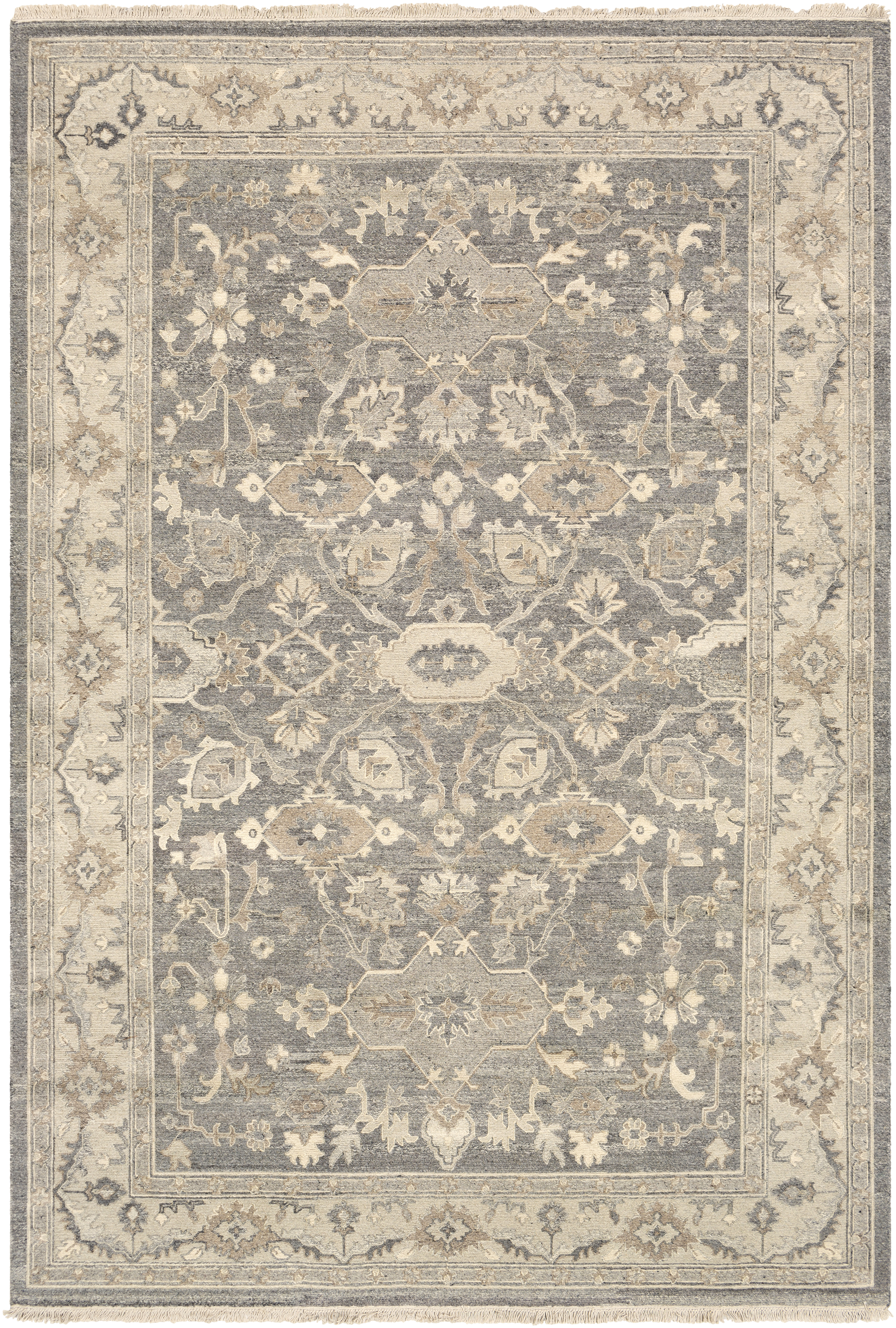 Soumek 168 X 120 inch Medium Gray Rug in 10 x 14, Rectangle
