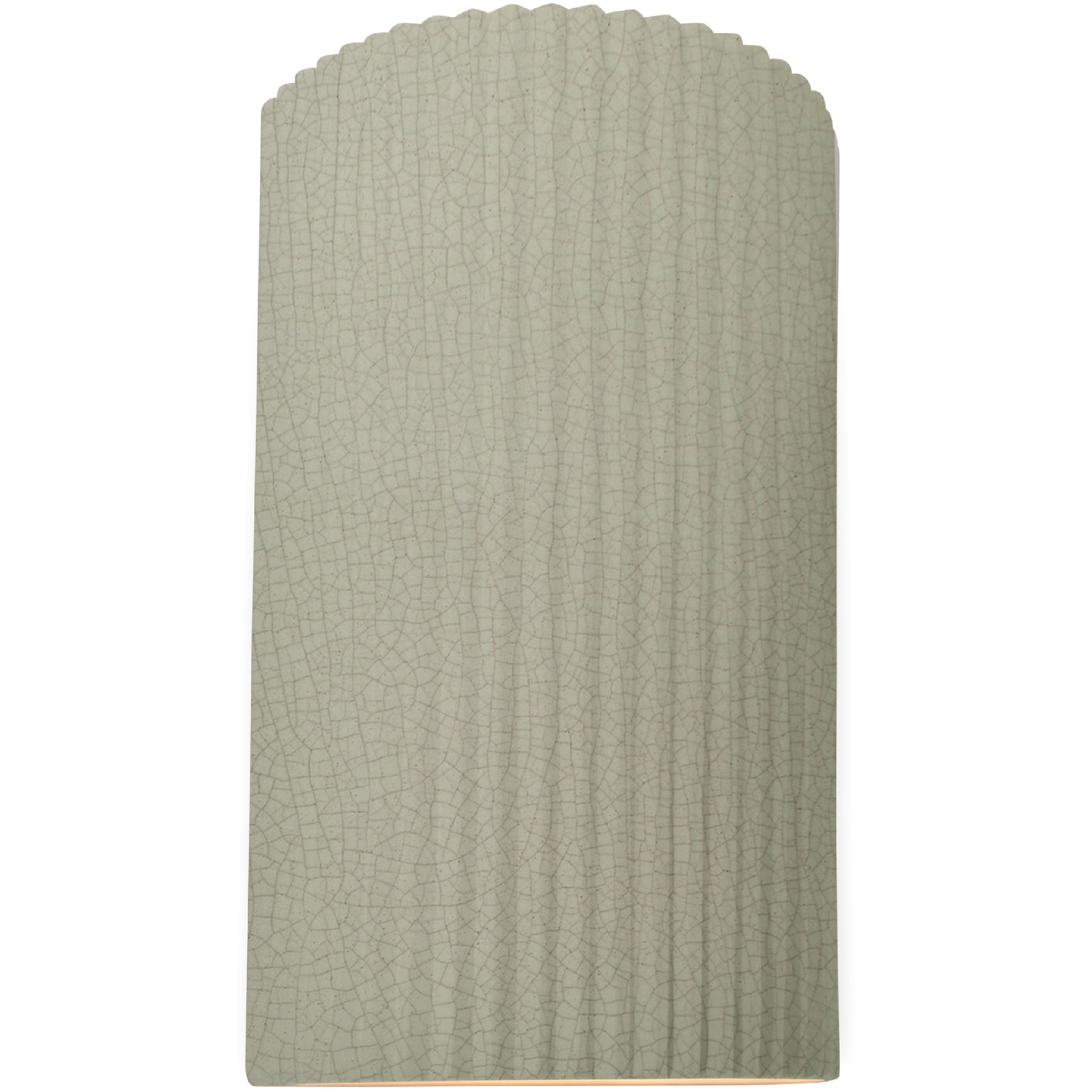 Ambiance 2 Light 7.75 inch Celadon Green Crackle Wall Sconce Wall Light