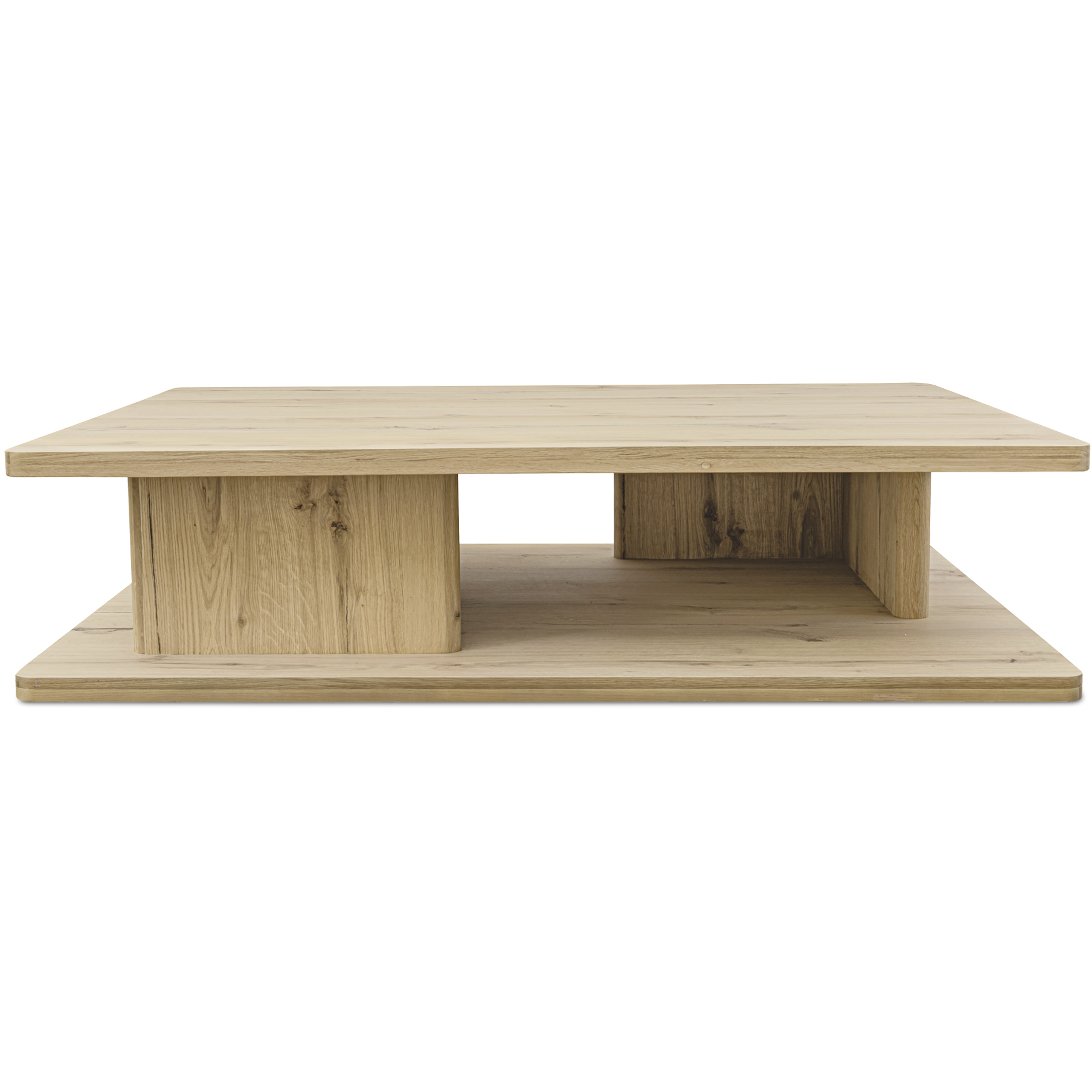 Casey 64 X 48 inch FC Rustic Oak Coffee Table in Natural, Large