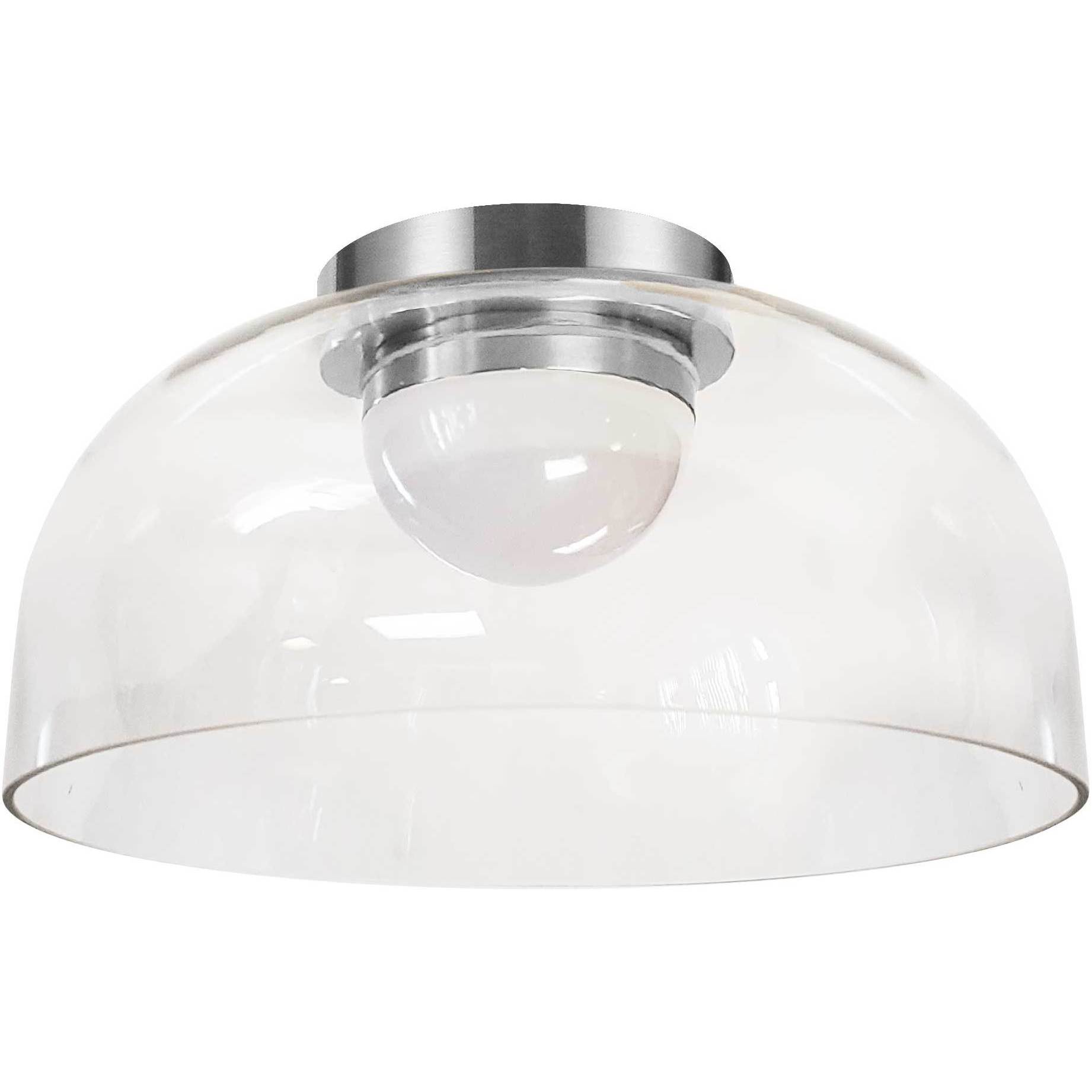 Nadine LED 11.75 inch Polished Chrome Flush Mount Ceiling Light