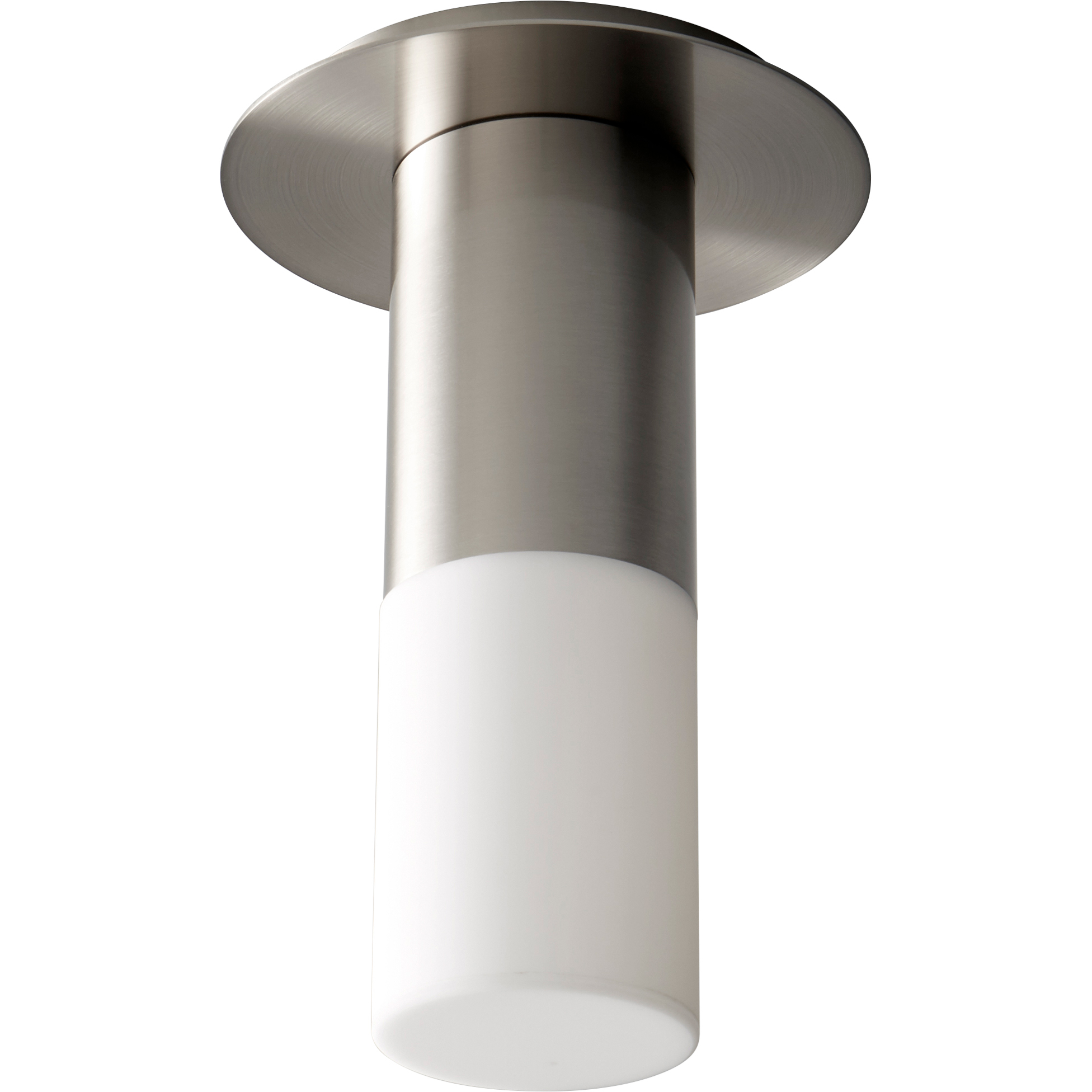 Pilar LED 6 inch Satin Nickel Flush Mount Ceiling Light