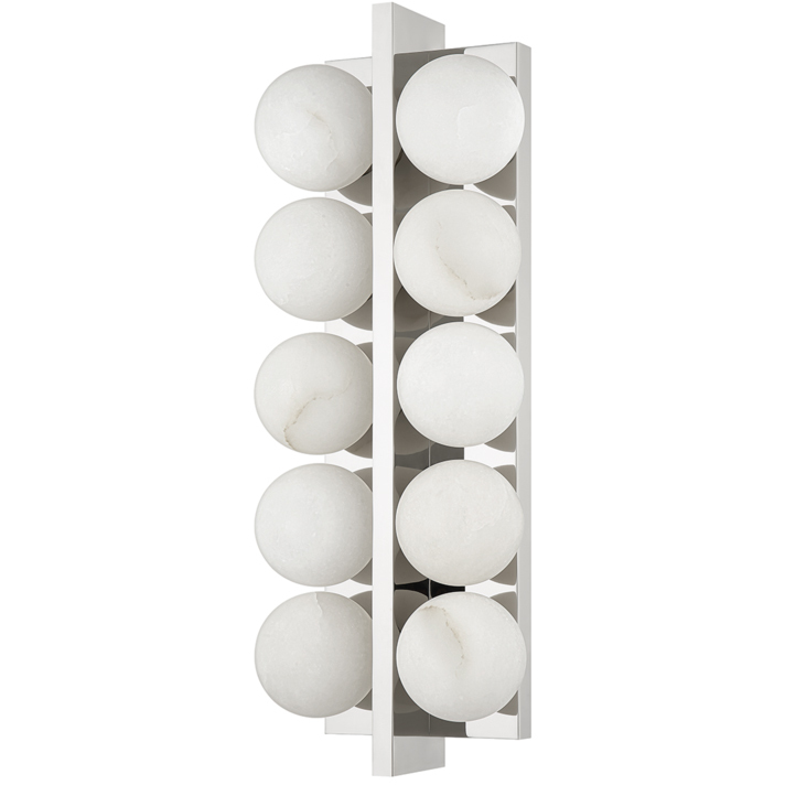 Emille 10 Light 6.75 inch Polished Nickel ADA Wall Sconce Wall Light