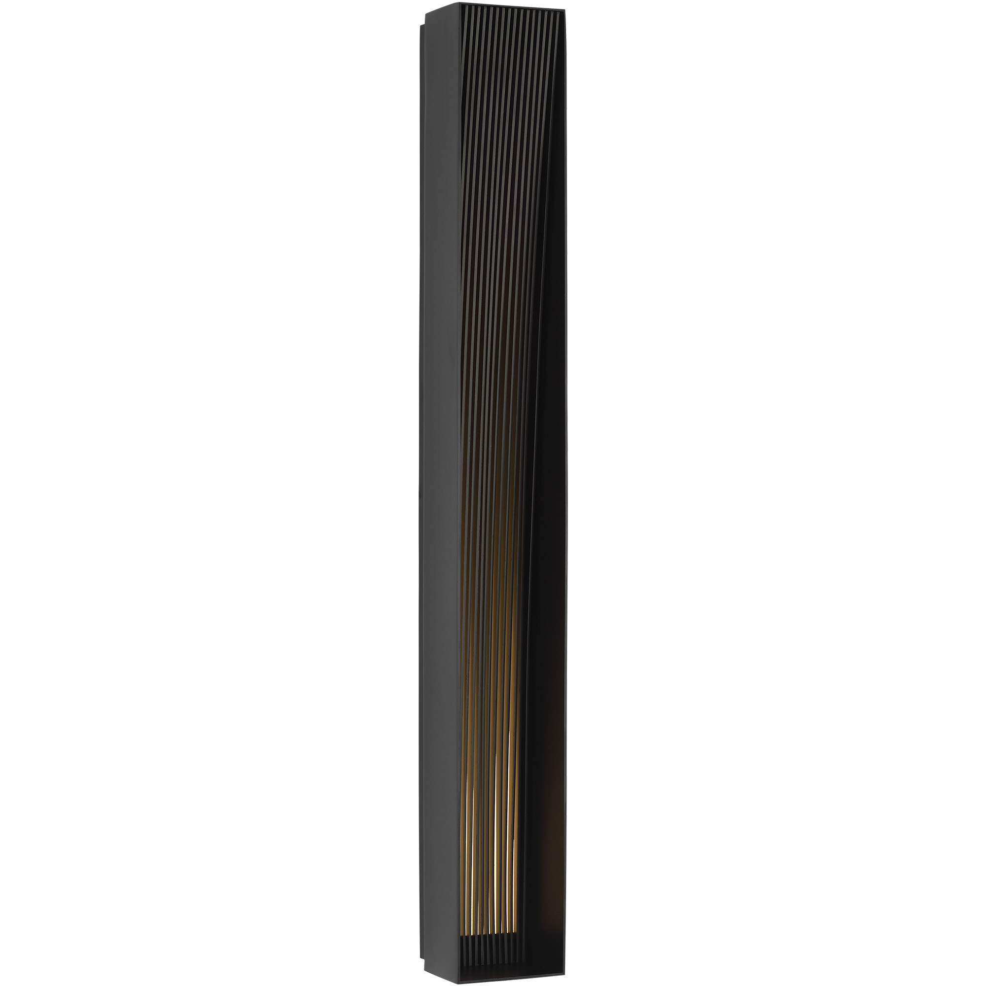 Mick De Giulio Strum LED 36.1 inch Outdoor Black Outdoor Wall Light