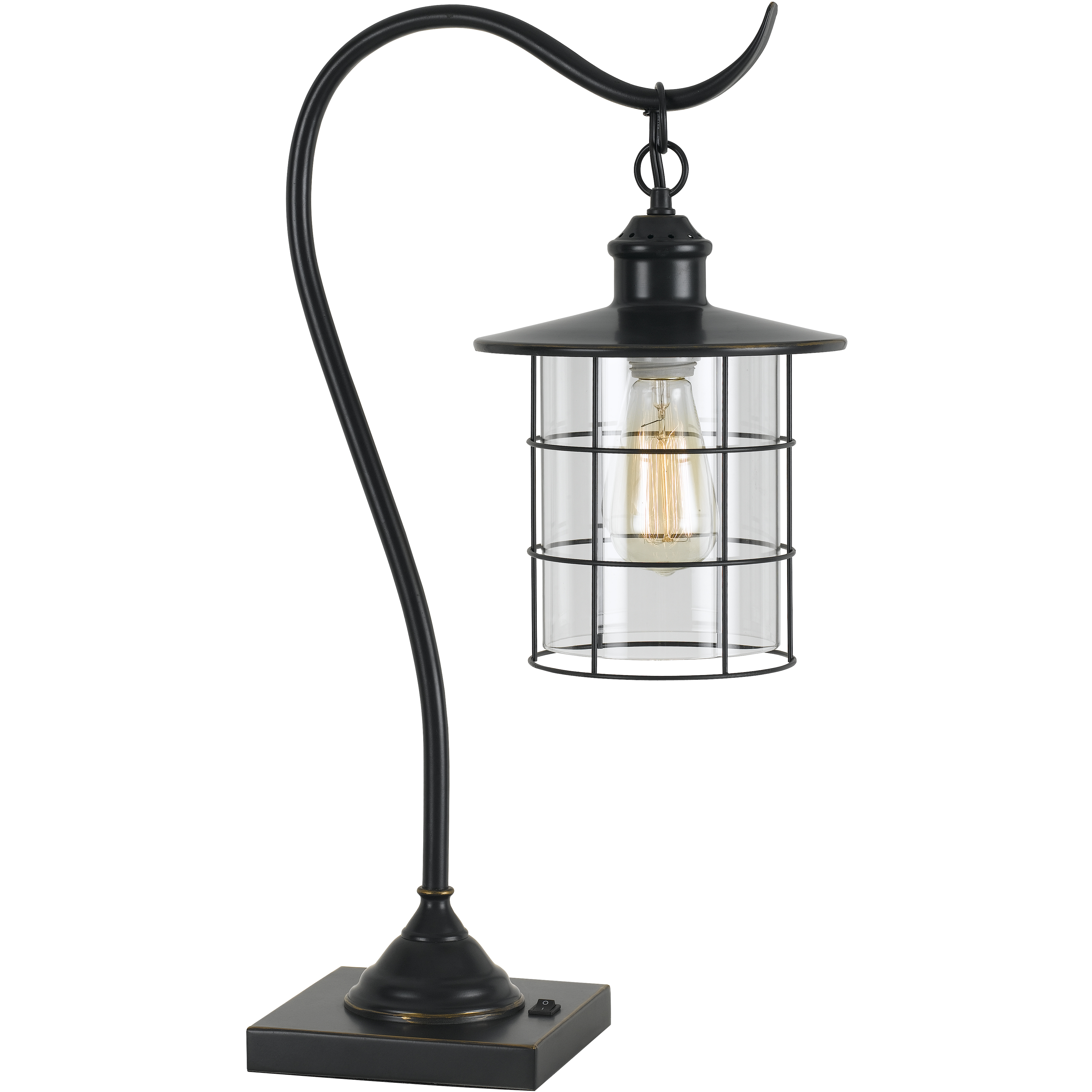 Silverton 60 inch 60 watt Dark Bronze Desk Lamp Portable Light