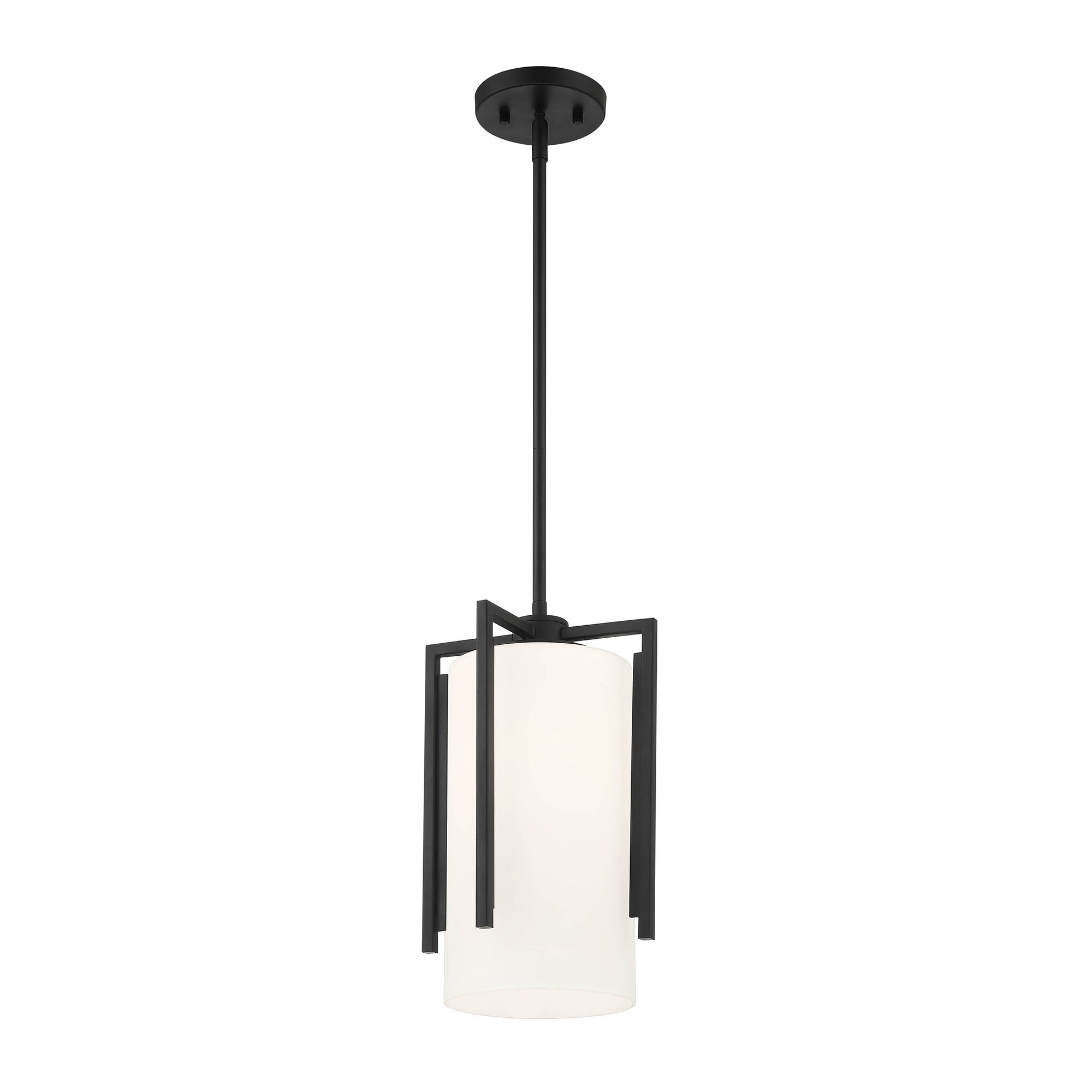 Cambria 1 Light 9.25 inch Matte Black Pendant Ceiling Light