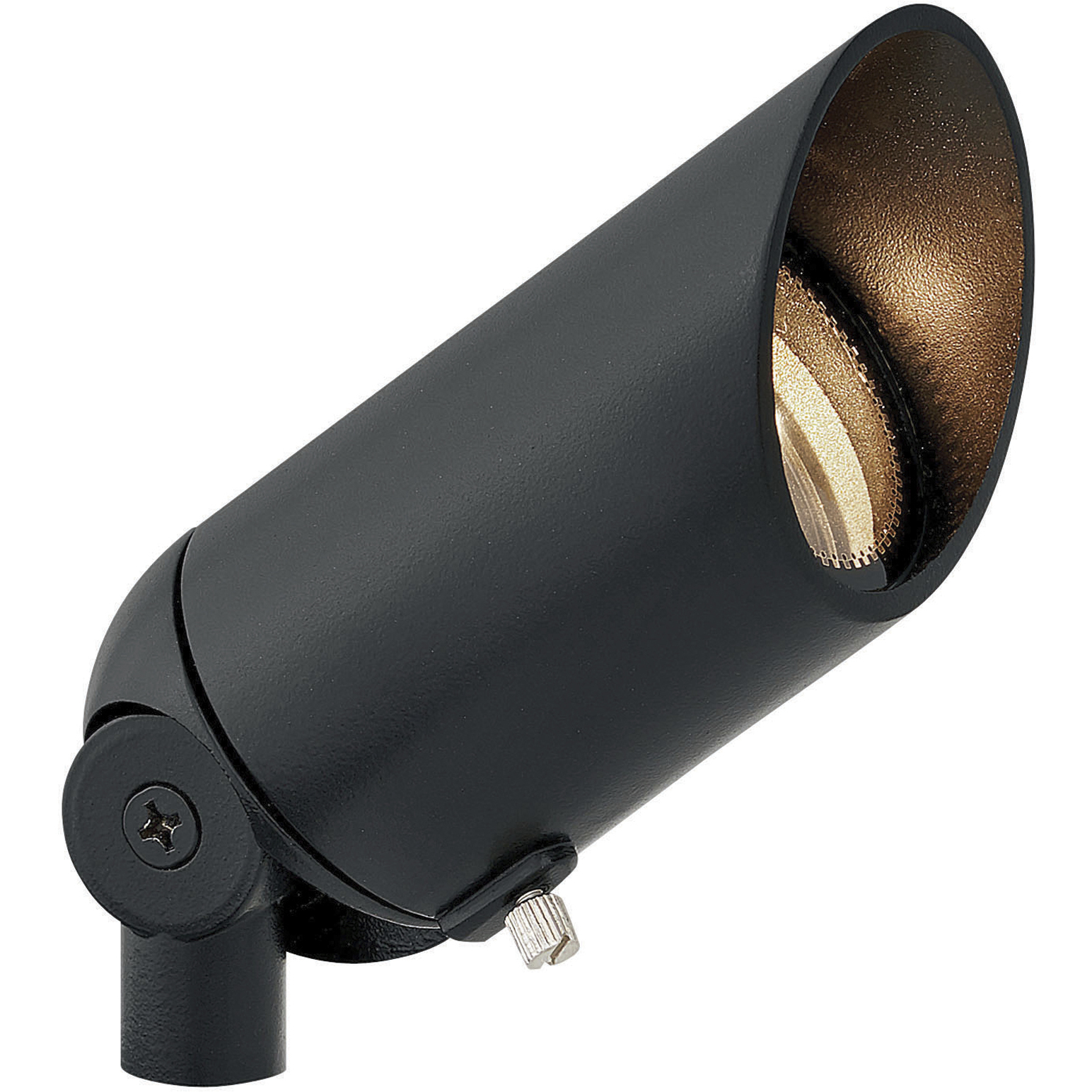 Lumacore 120v 12.00 watt Satin Black Landscape Spot Light, Variable Output
