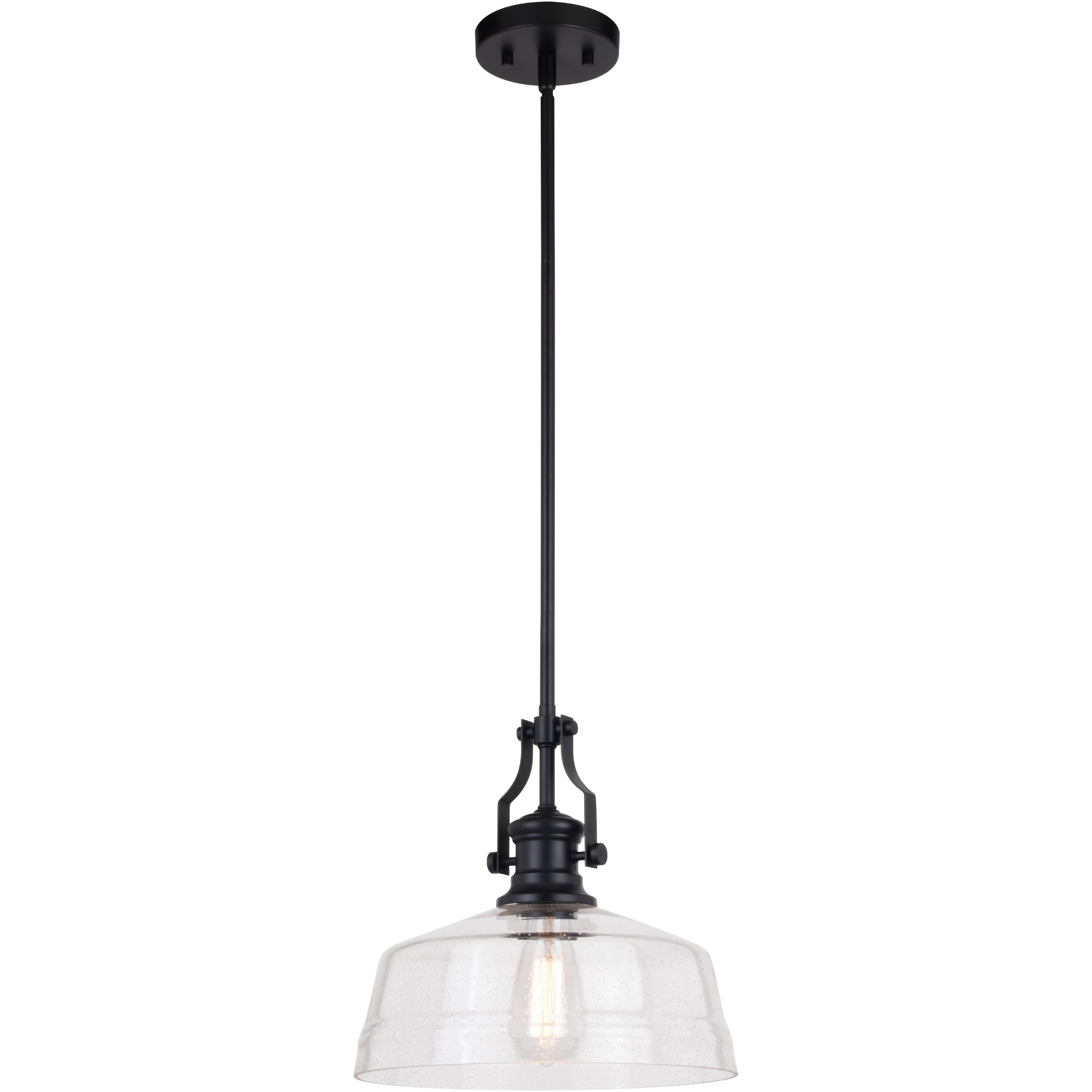 Beloit LED 12 inch Matte Black Pendant Ceiling Light