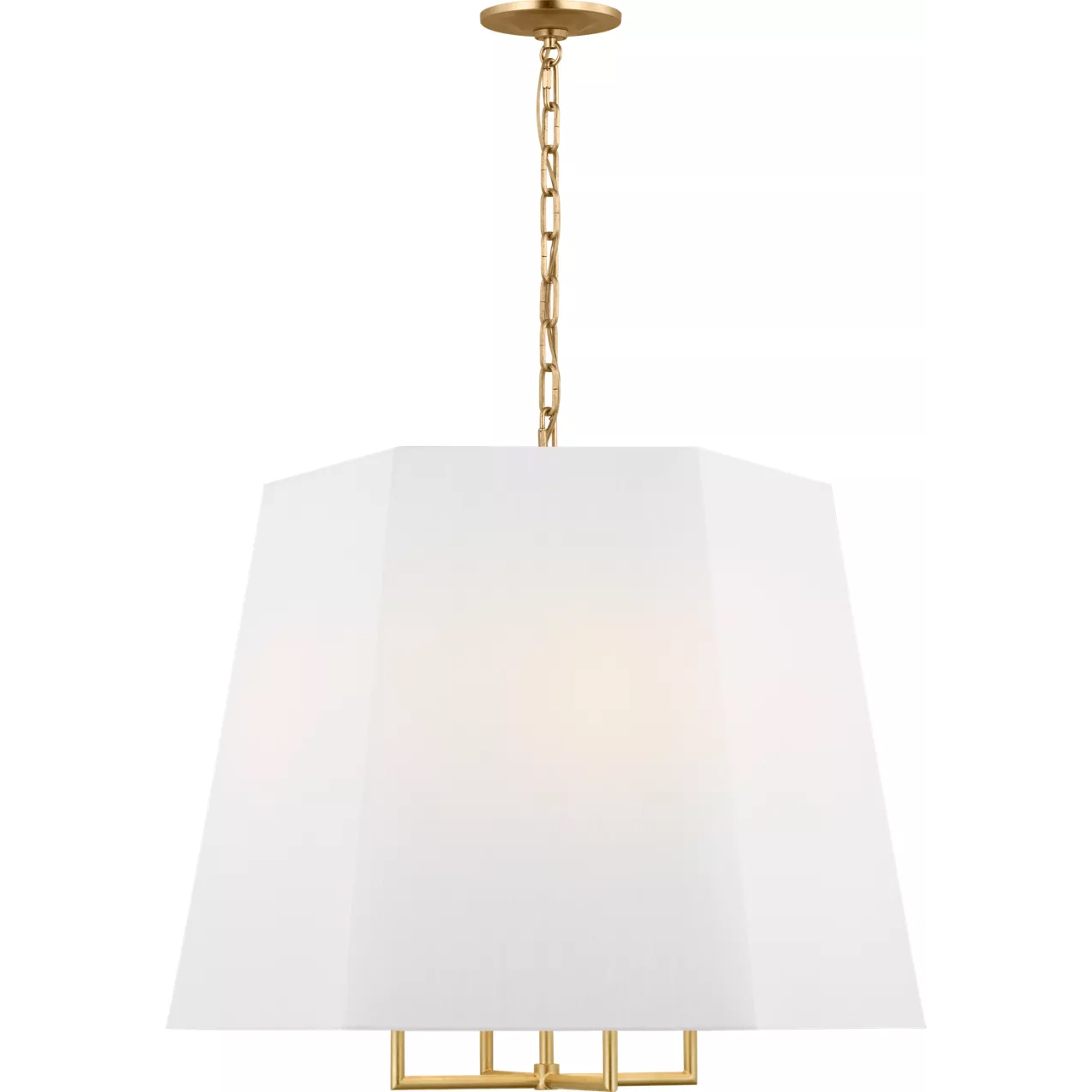 Paloma Contreras Lille 4 Light 22.63 inch Gild Hanging Shade Ceiling Light