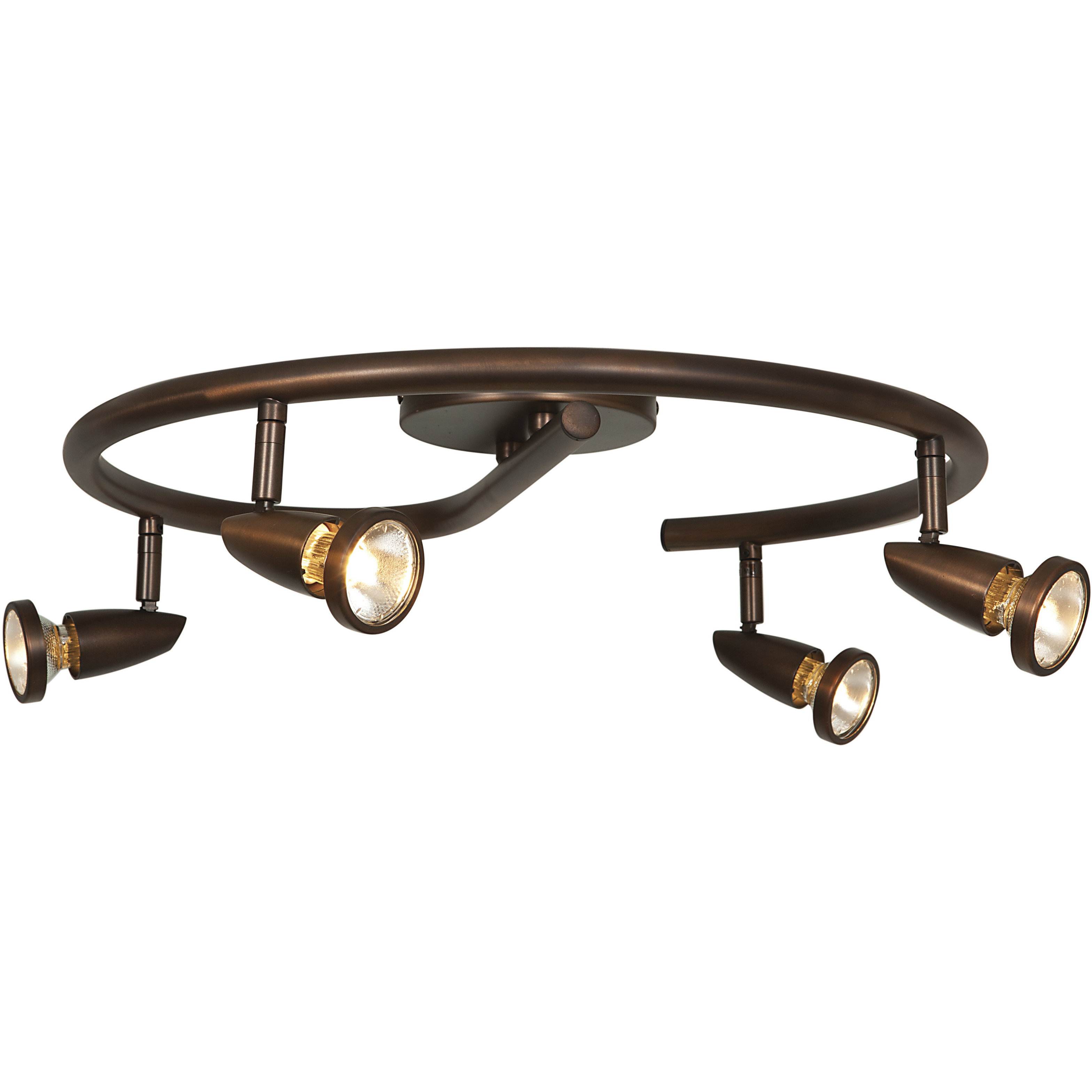 Mirage 4 Light 120 Bronze Track Ceiling Light